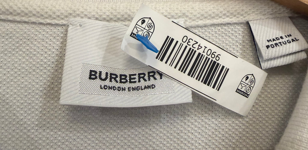 Burberry Polo Shirt - White