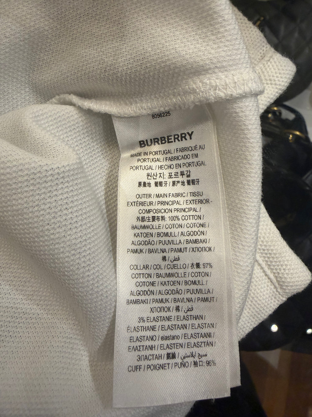 Burberry Polo Shirt - White