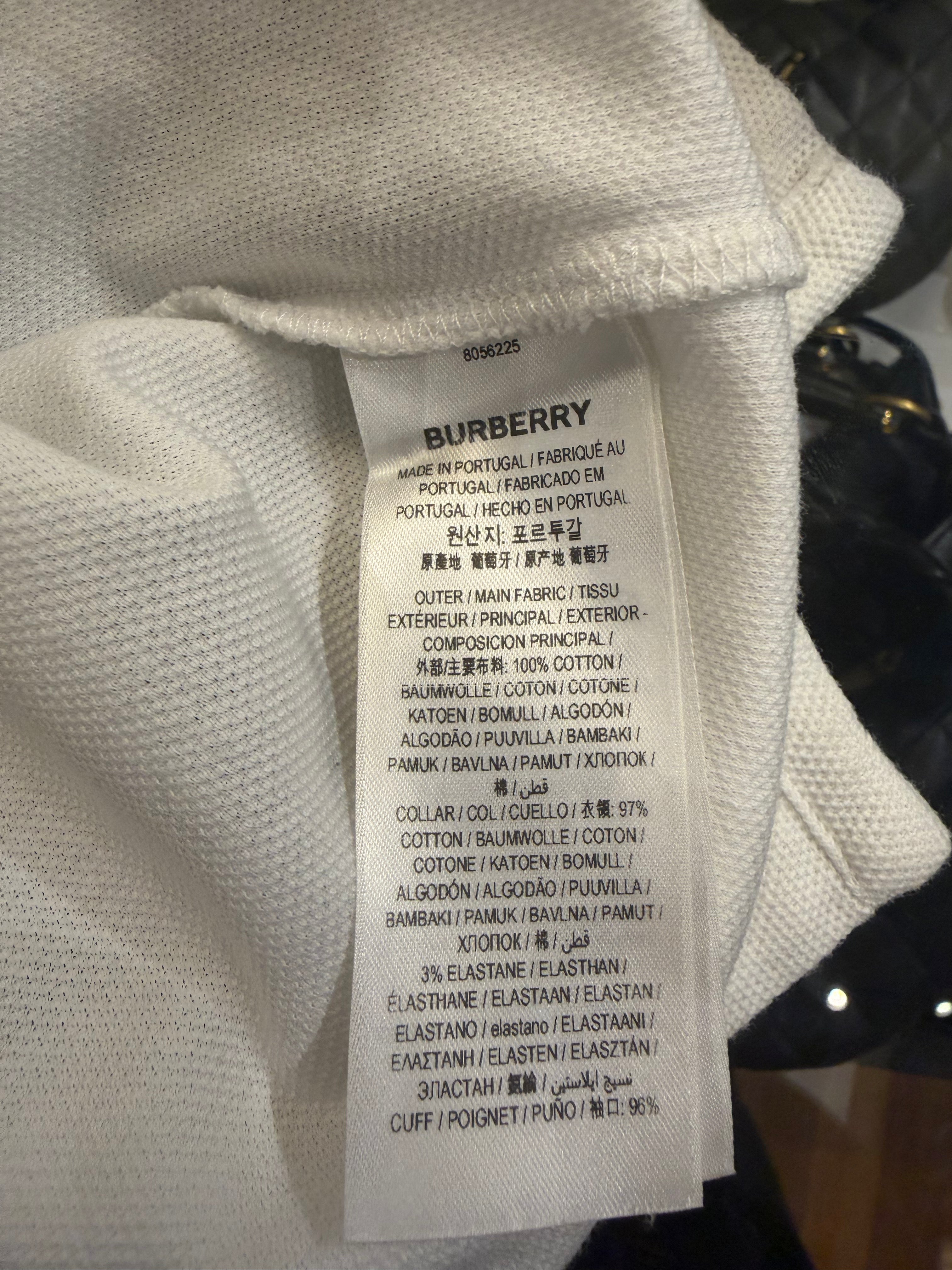 Burberry Polo Shirt - White