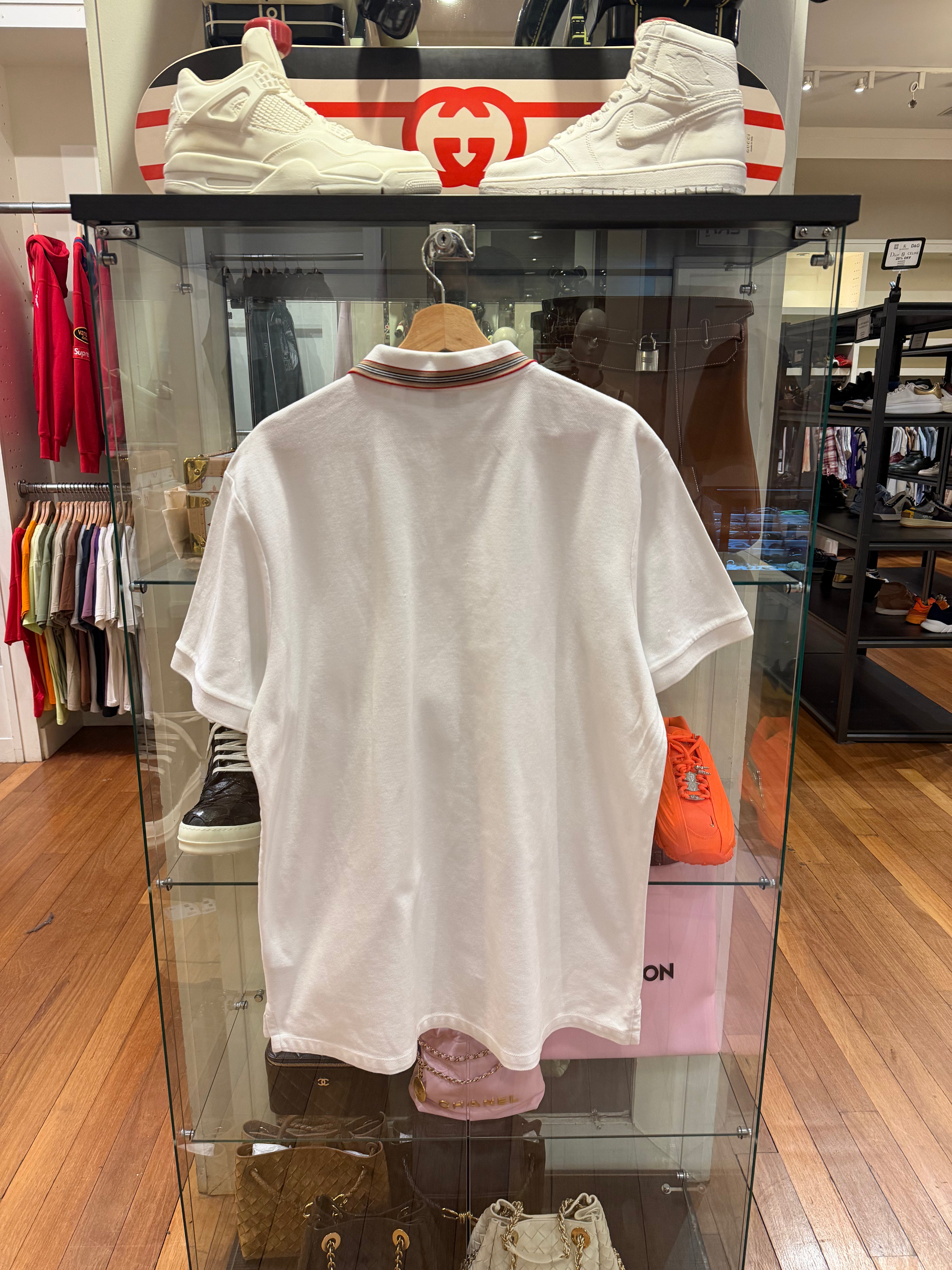 Burberry Polo Shirt - White