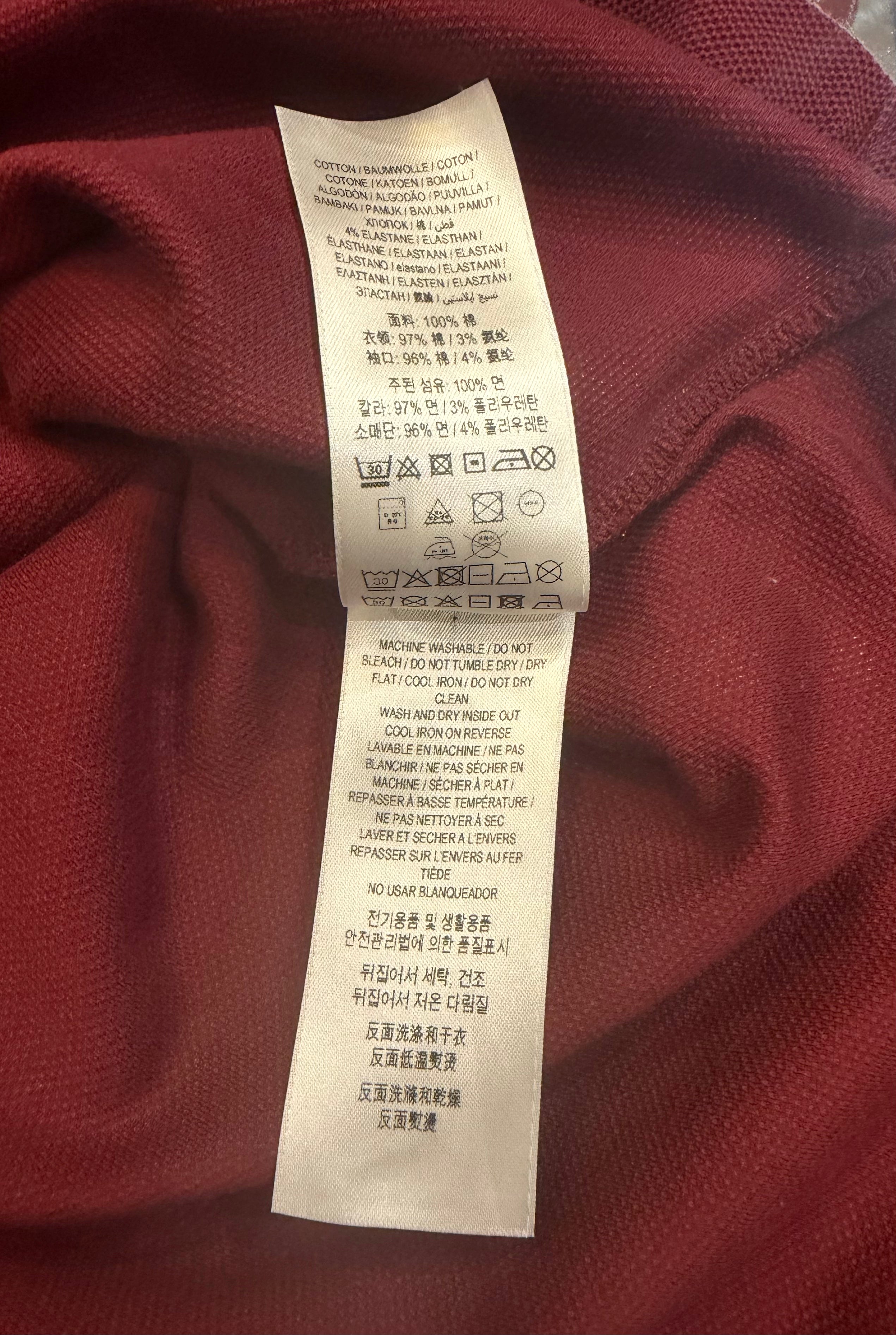 Burberry Polo Shirt - Maroon