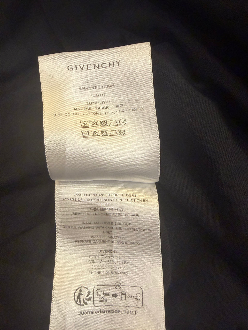 Givenchy x Chito Infinity Slim Tee - Black