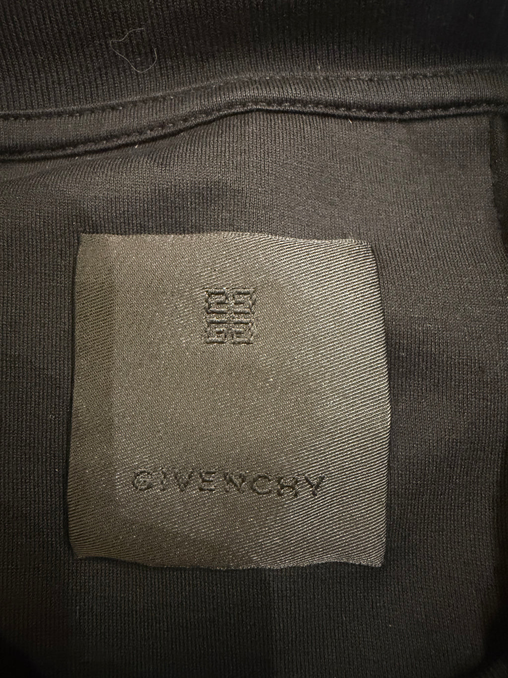 Givenchy Paris Reverse Oversized Tee - Black