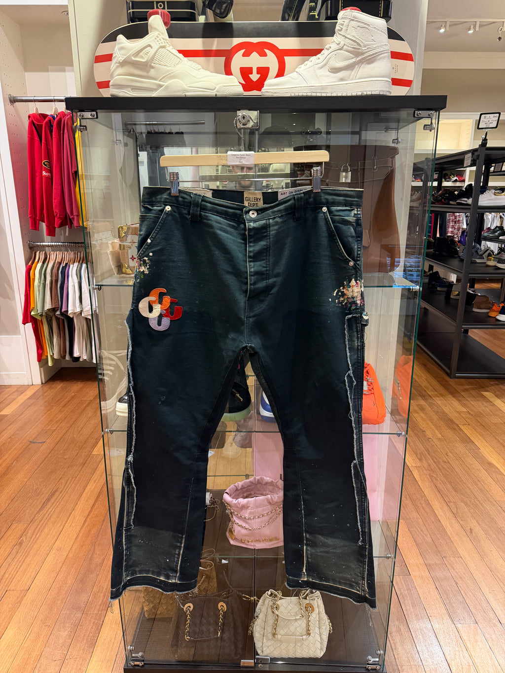 Gallery Dept. G Patch Flared Carpenter Pants