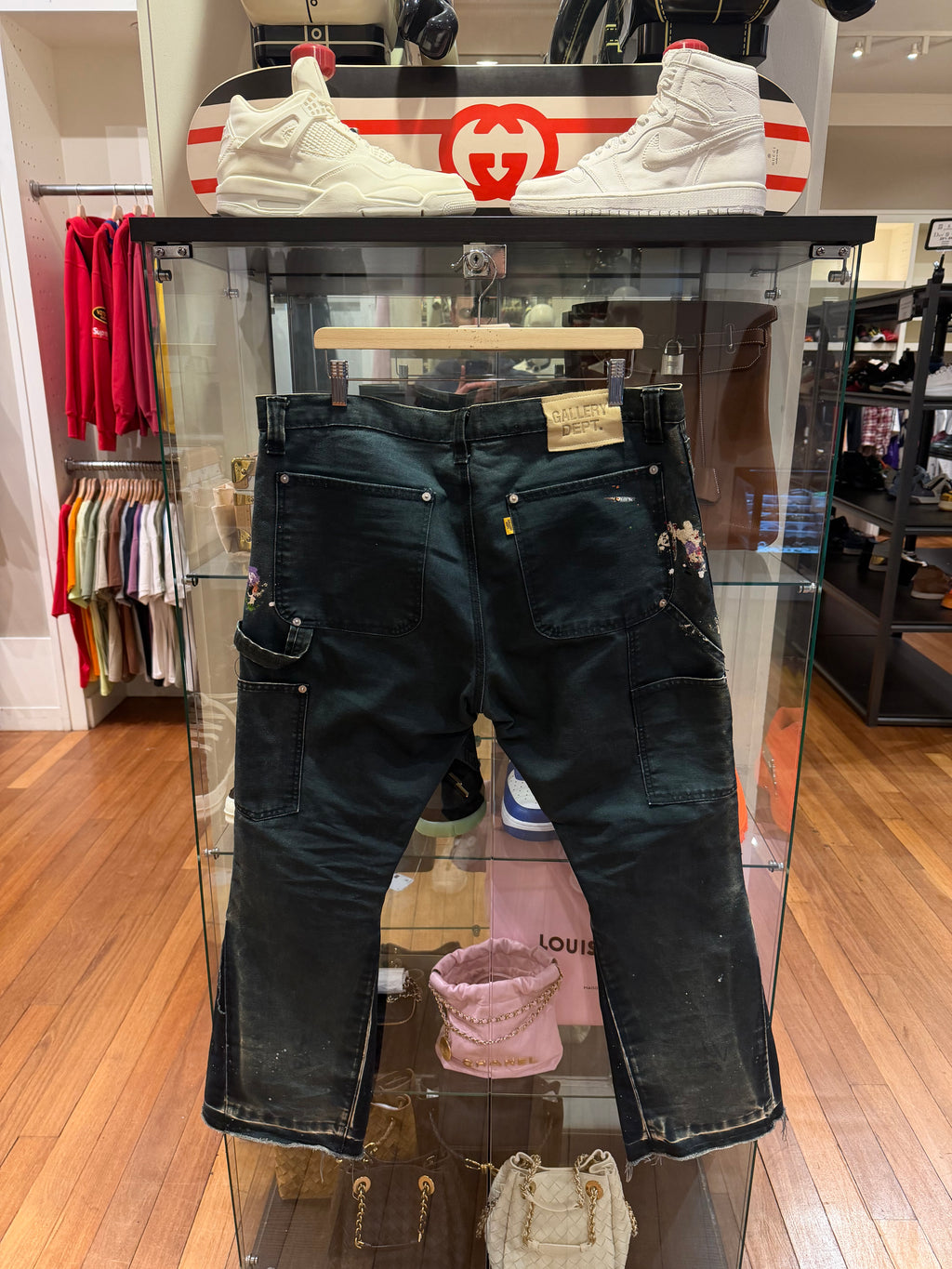 Gallery Dept. G Patch Flared Carpenter Pants