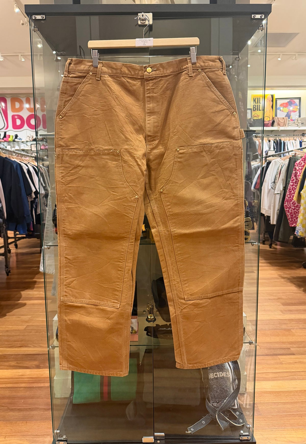 Carhartt Double Knee Carpenter Pants - Tan