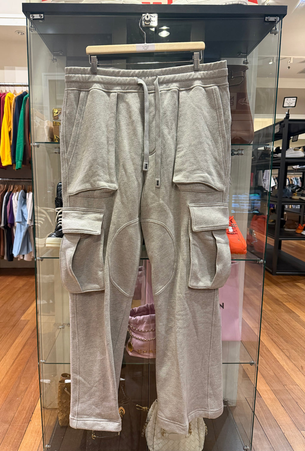 Nahmais Cargo Sweatpants - Grey – Nowhere Store