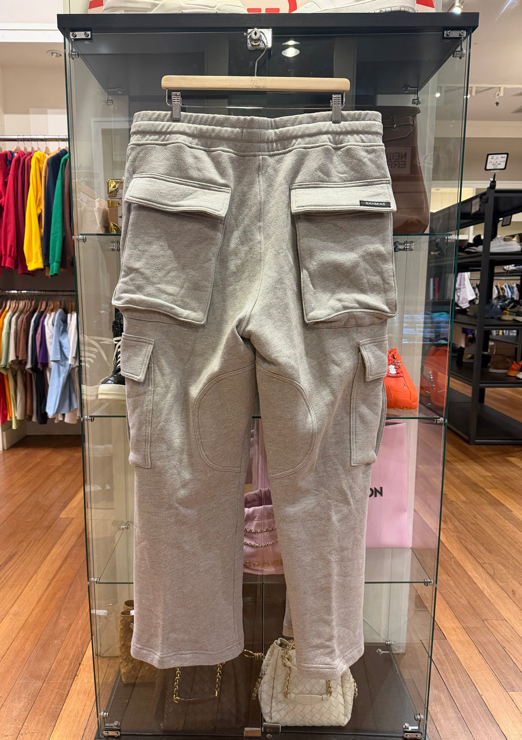 Nahmais Cargo Sweatpants - Grey