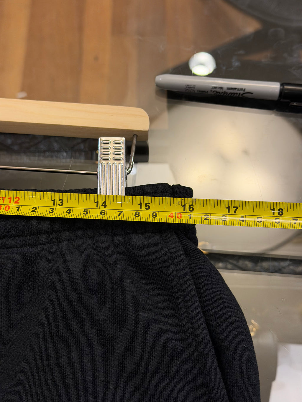 Sp5der Beluga Sweatpants-Black/Yellow