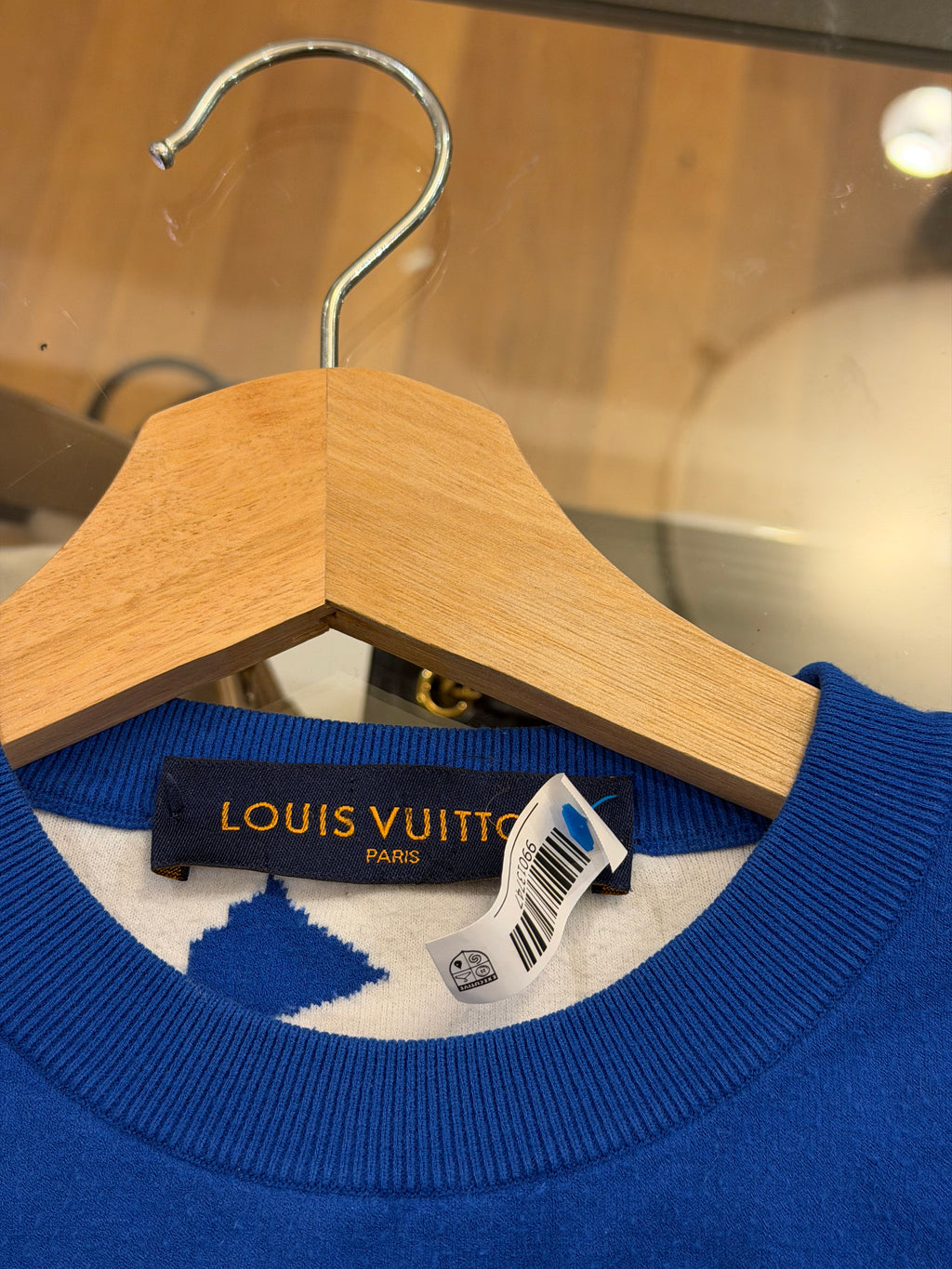 Louis Vuitton Malletier Scribble / Graffiti Intarsia Knit Sweater