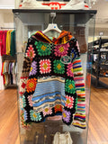 Better With Age Nonna's Hand Knit Hoodie - Multi, a one-of-a-kind hoodie