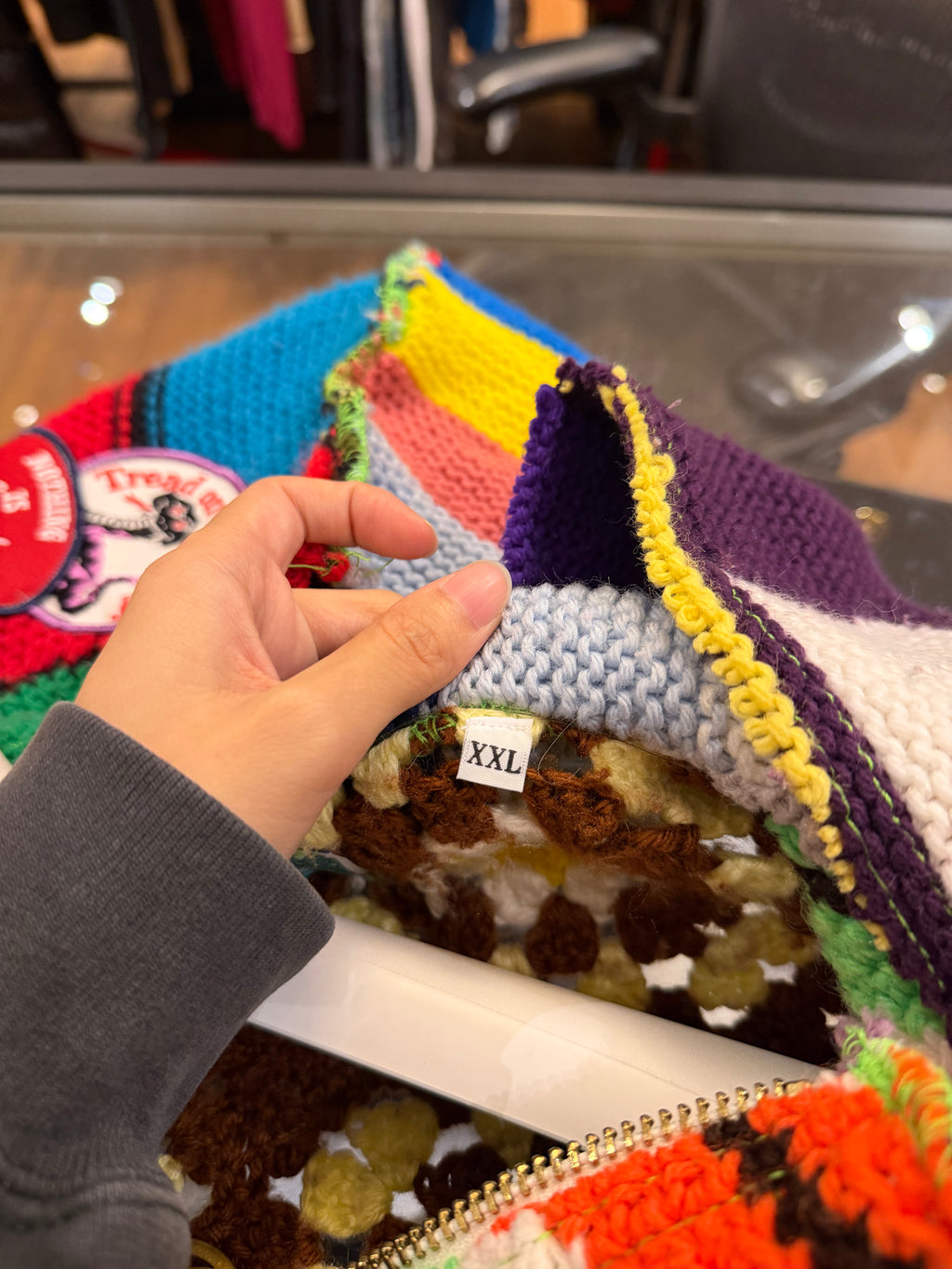 Better With Age Nonna’s Hand Knit Hoodie