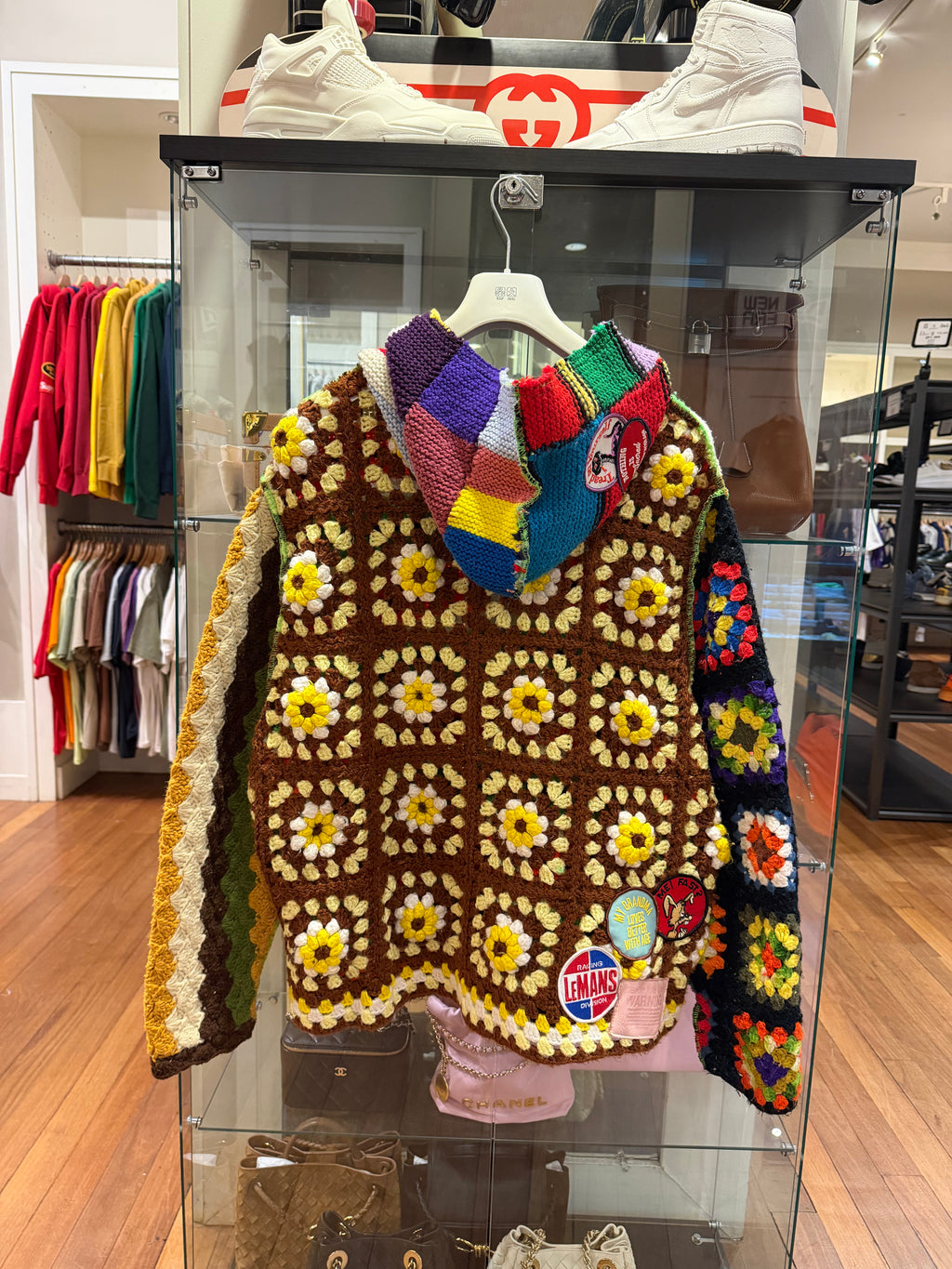 Better With Age Nonna’s Hand Knit Hoodie