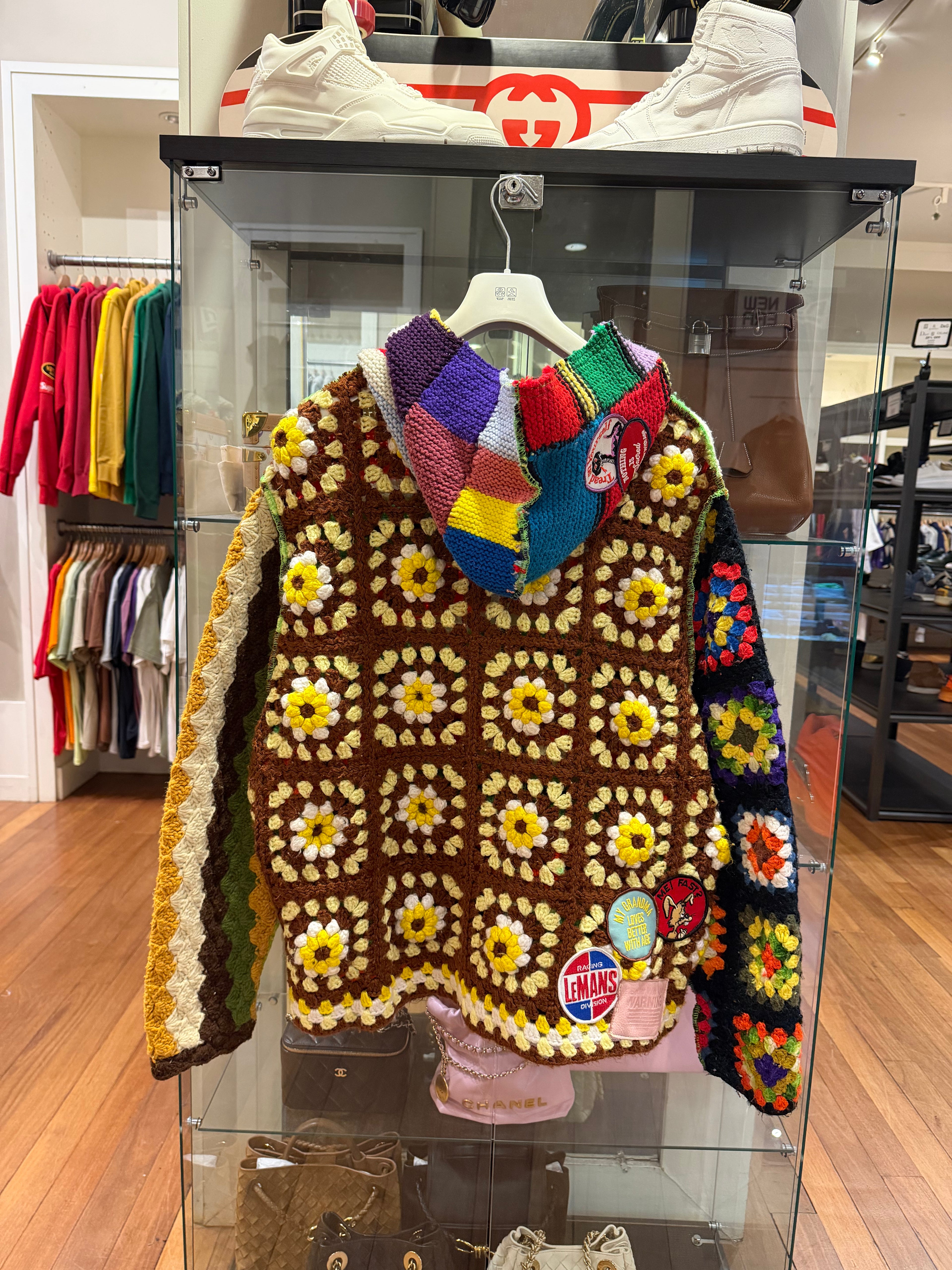 Better With Age Nonna’s Hand Knit Hoodie