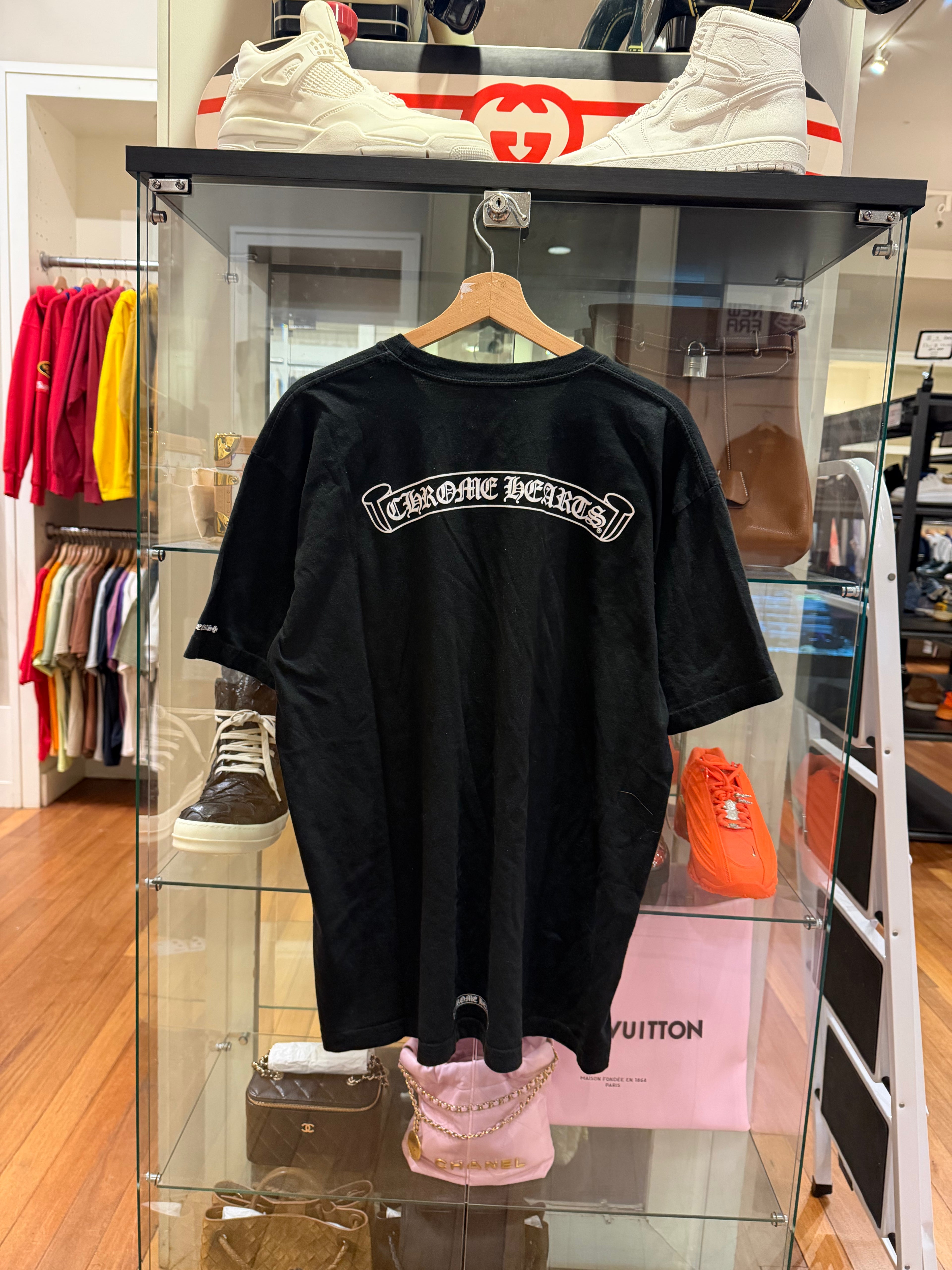 Chrome Hearts Scroll Pocket Tee - Black