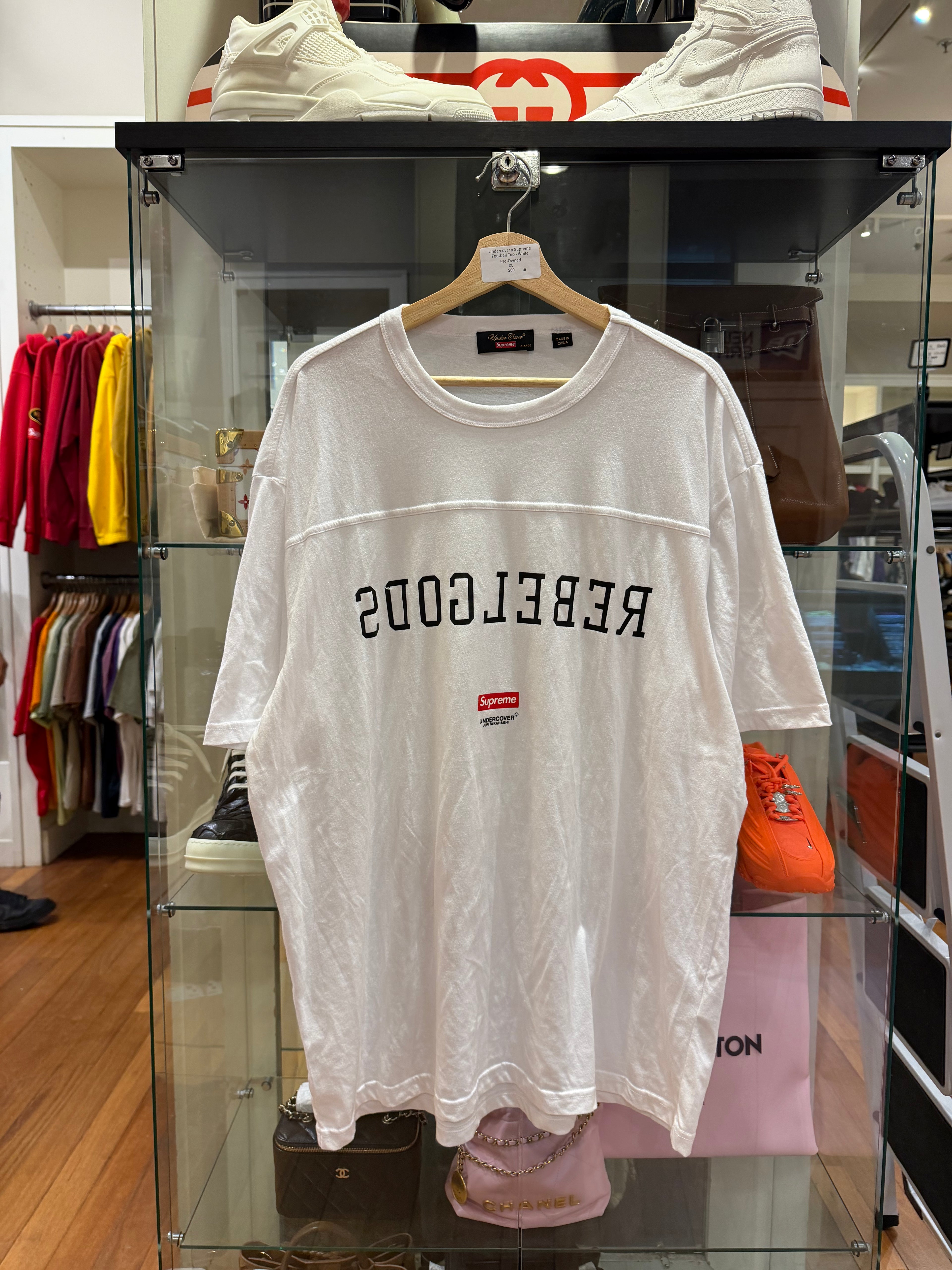 Undercover x Supreme Football Top - White