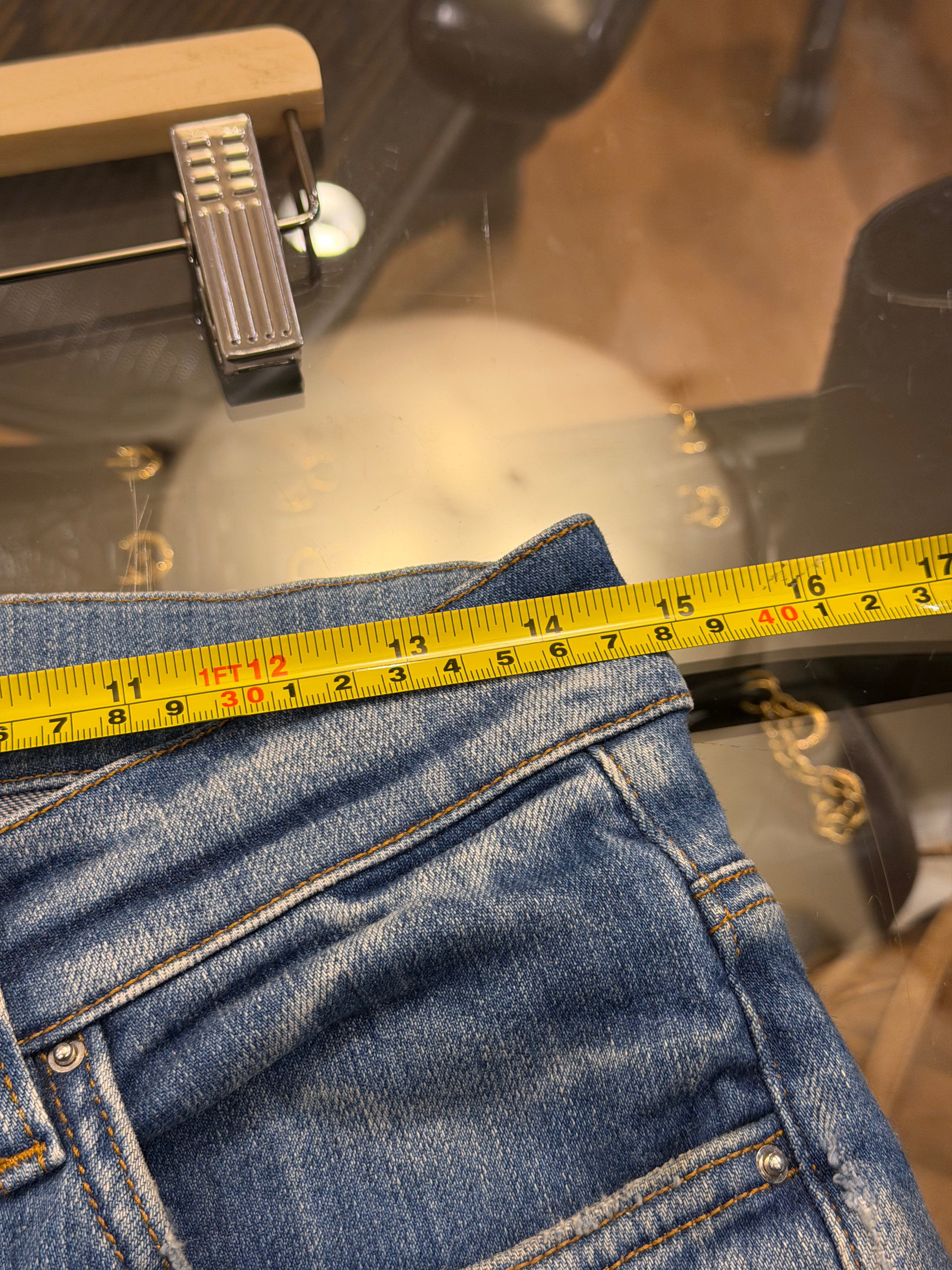 Amiri Faded Skinny Jeans