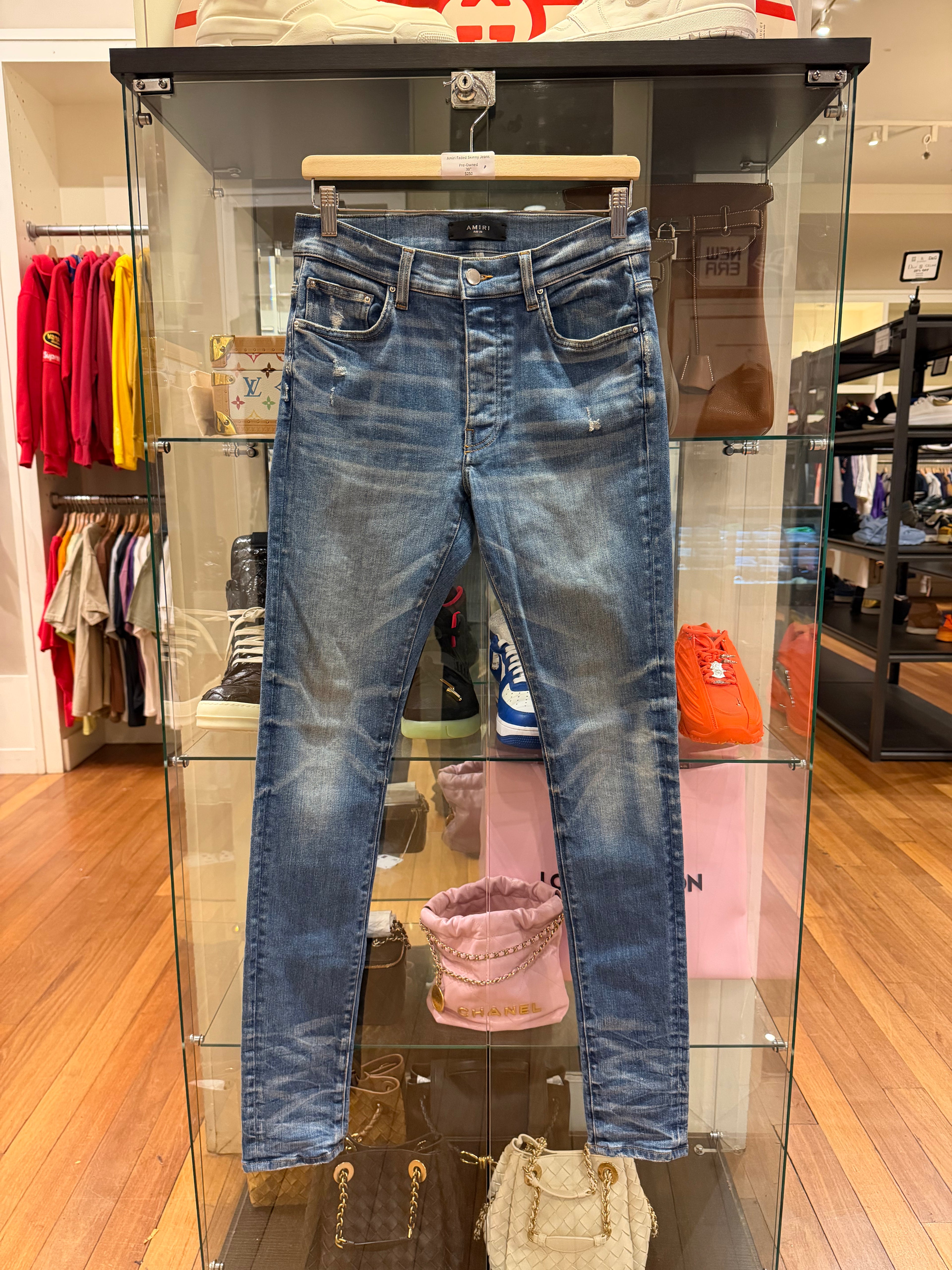 Amiri Faded Skinny Jeans