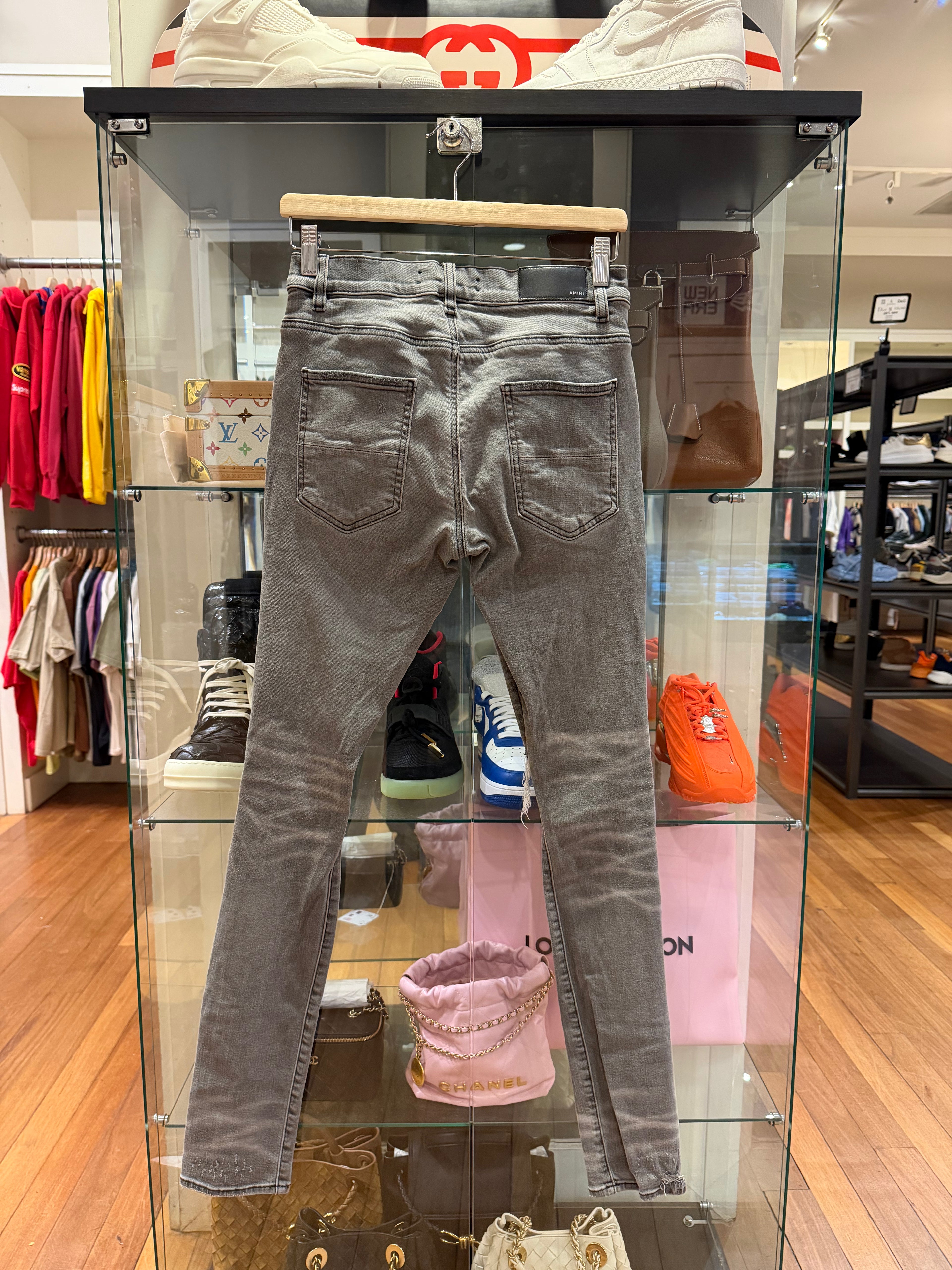 Amiri Thrasher Skinny Jeans -Grey