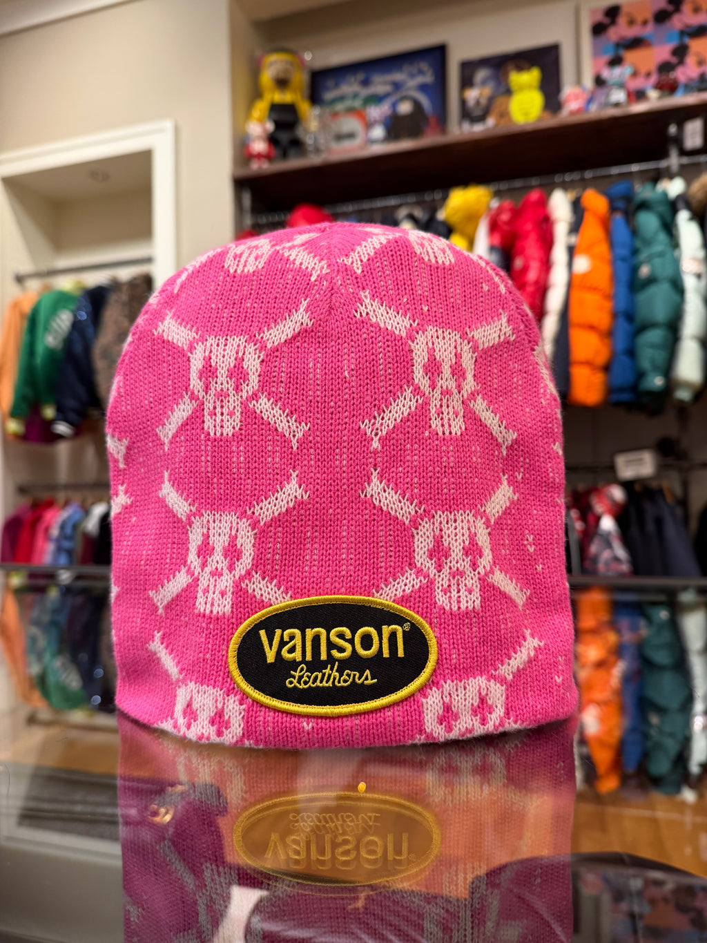 Supreme x Vanson Leathers Skull Beanie