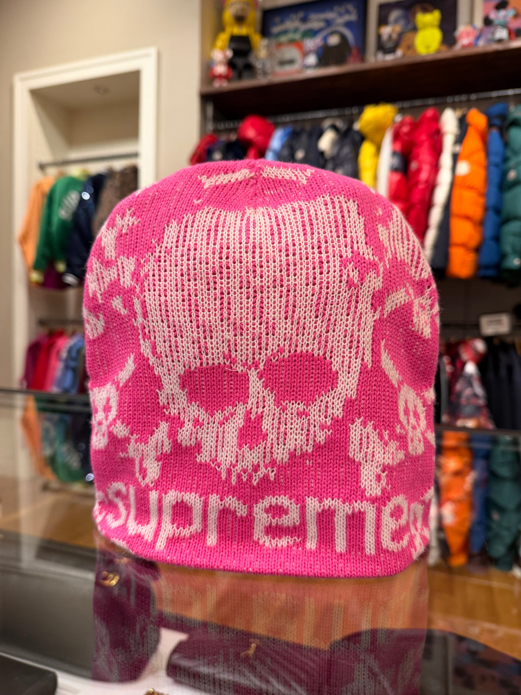 Supreme x Vanson Leathers Skull Beanie