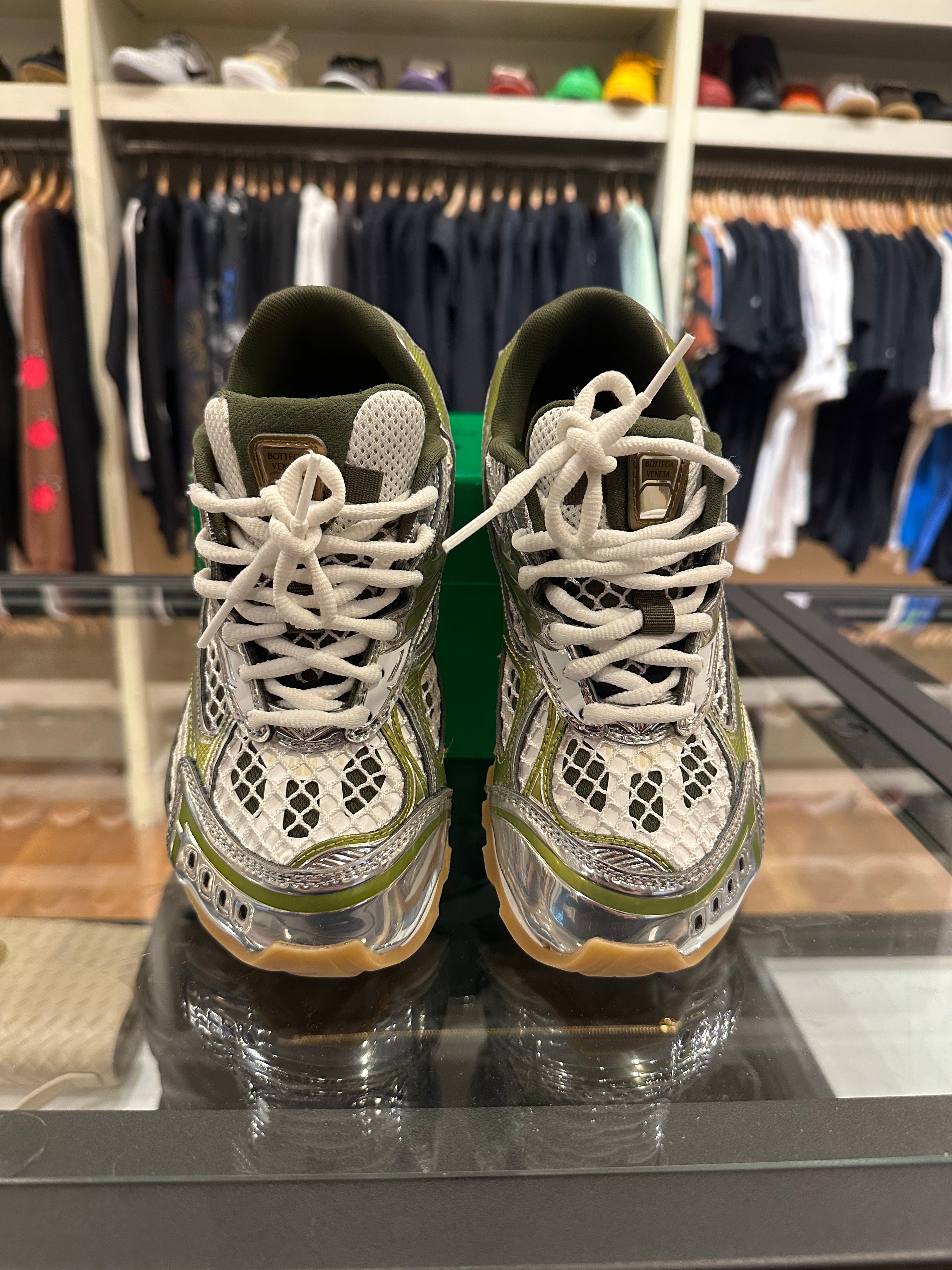 Bottega Veneta Orbit Sneaker - Olive