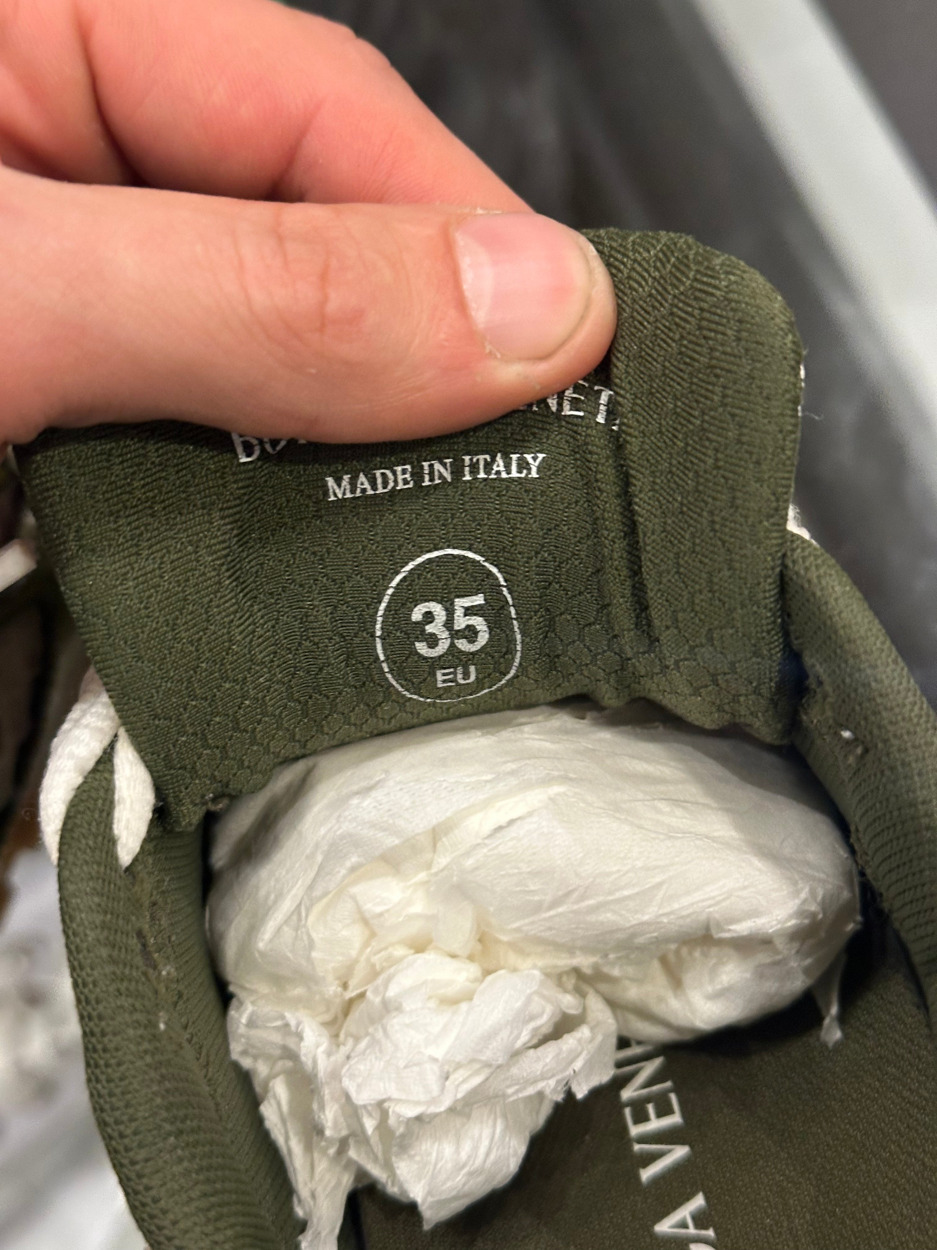 Bottega Veneta Orbit Sneaker - Olive