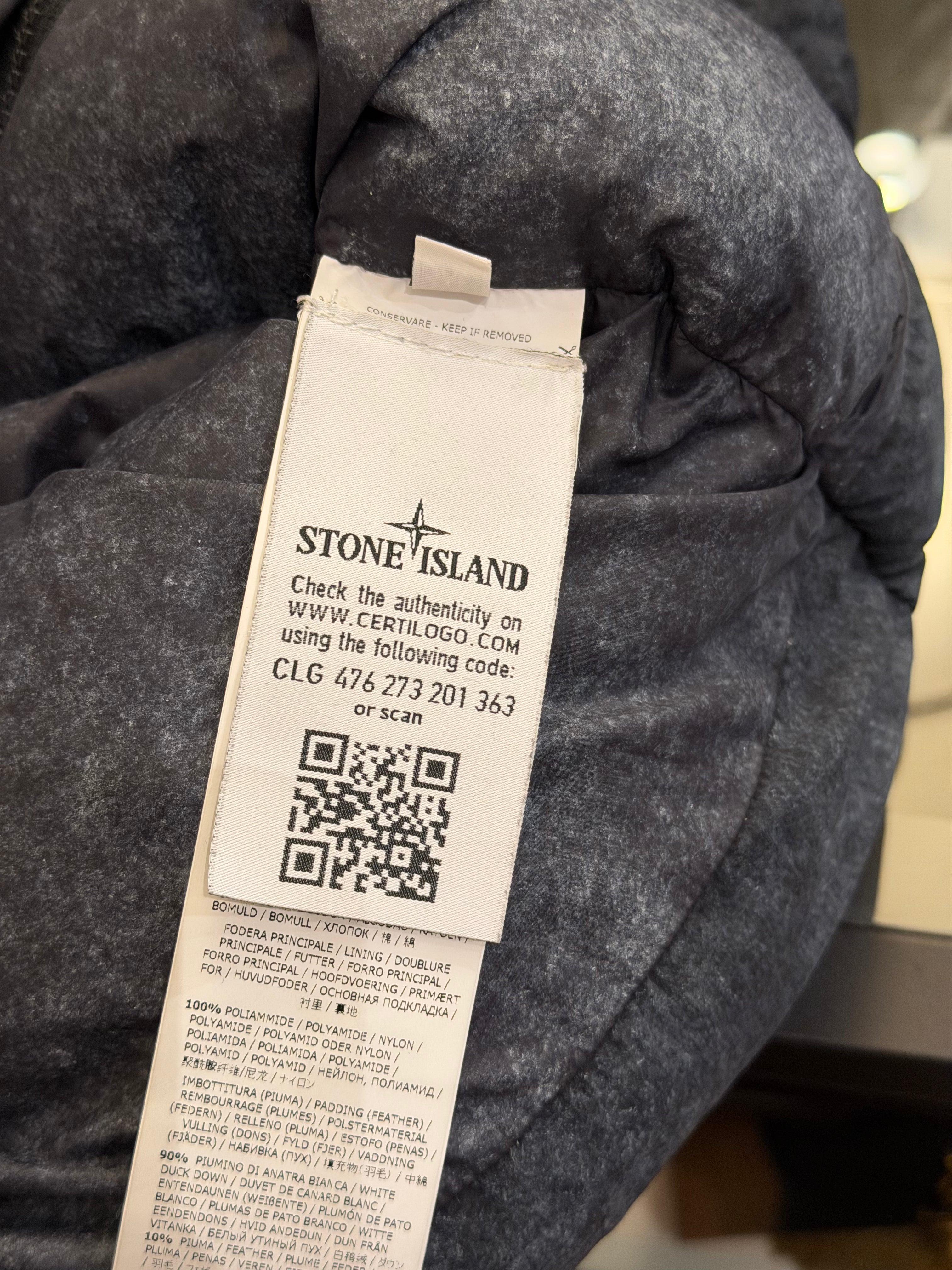 Stone Island Tela Down PufferVest - 'Frost Effects'