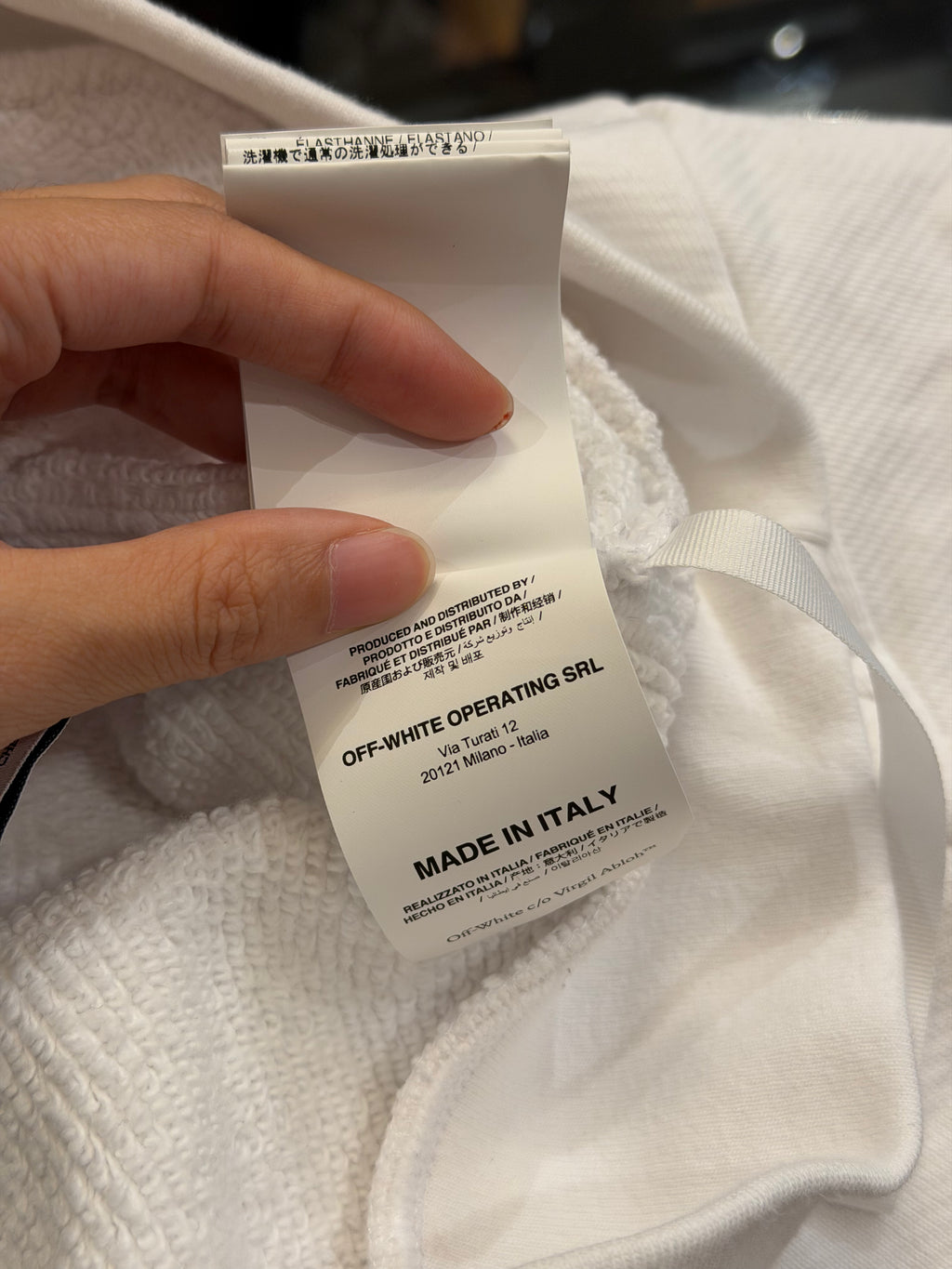 Off-White Post Archive Faction Embroidered Hoodie - White