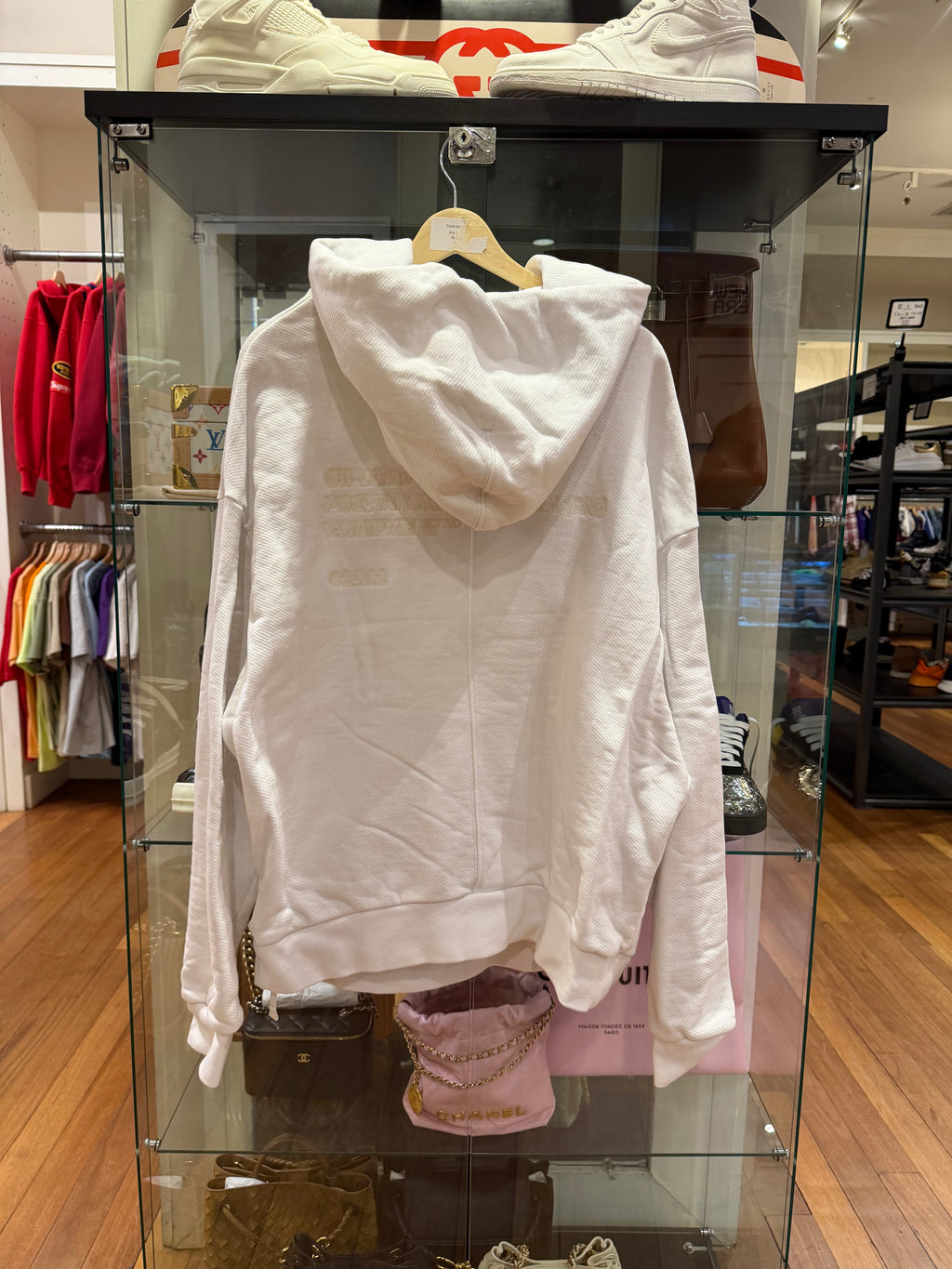 Off-White Post Archive Faction Embroidered Hoodie - White