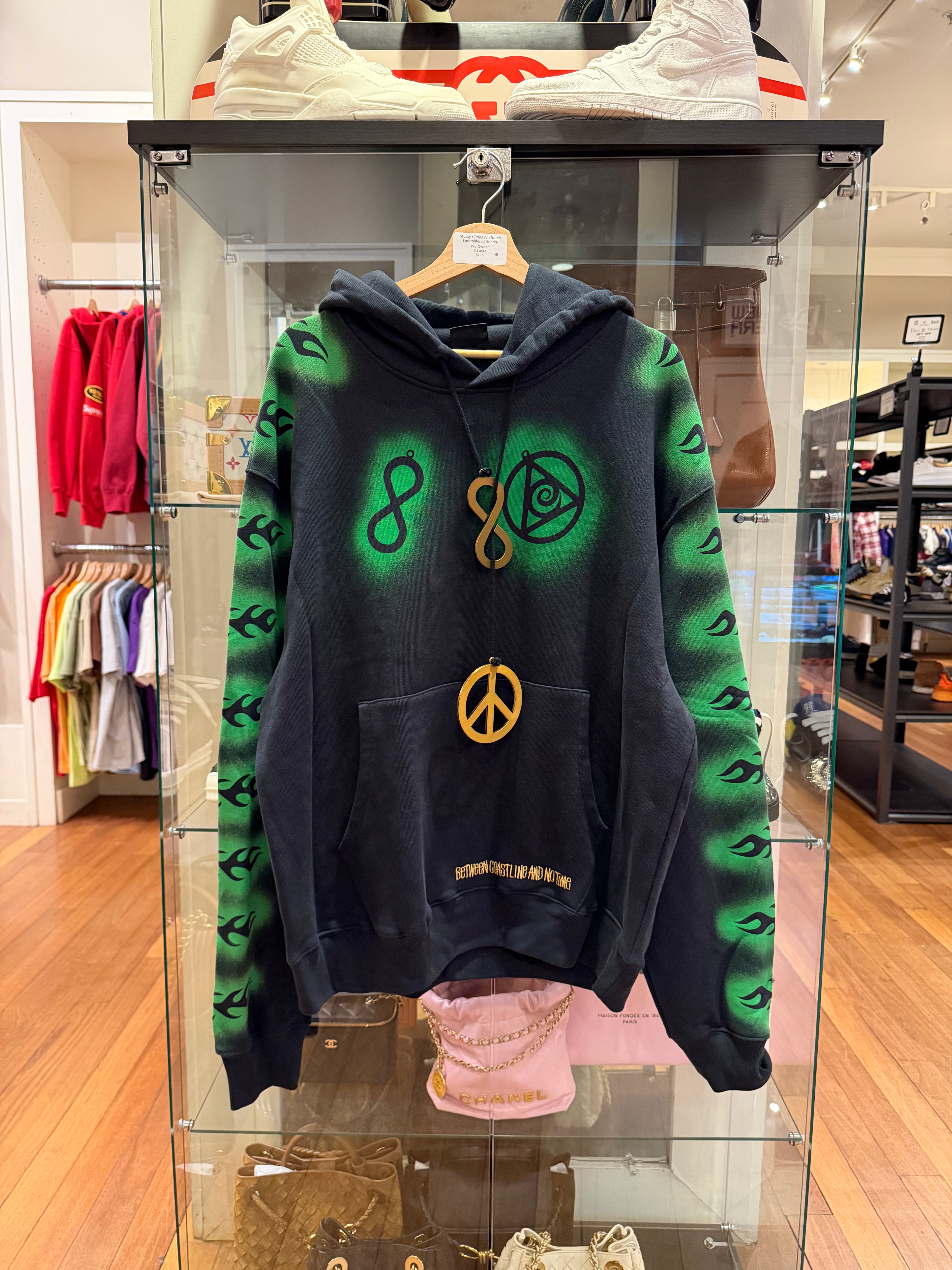 Stussy x Dries Van Noten Embroidered Hoodie