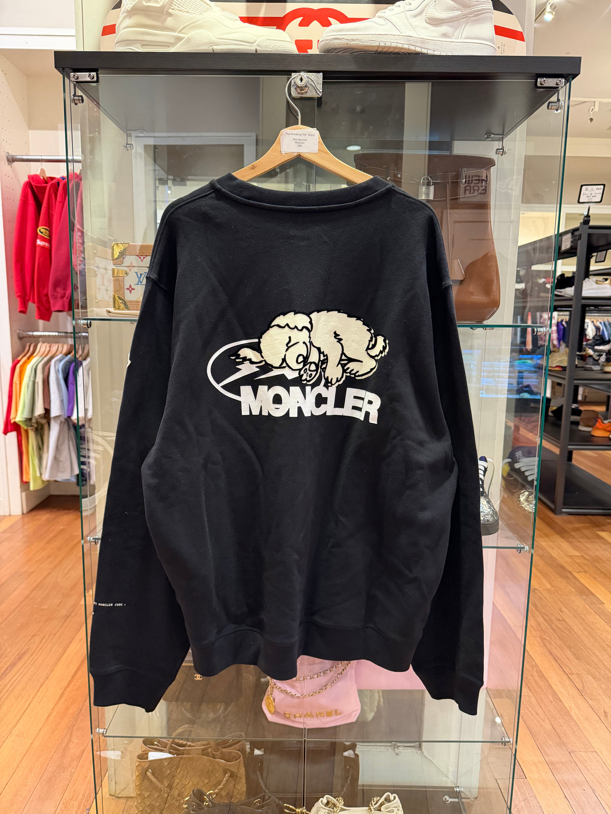 Moncler x Fragment Cotton Crewneck - Black