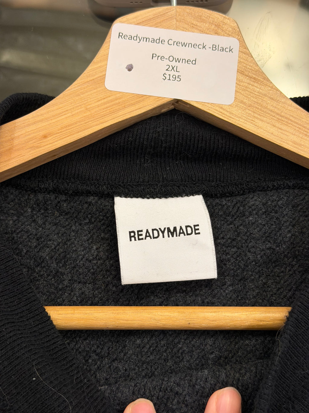 Readymade Crewneck -Black