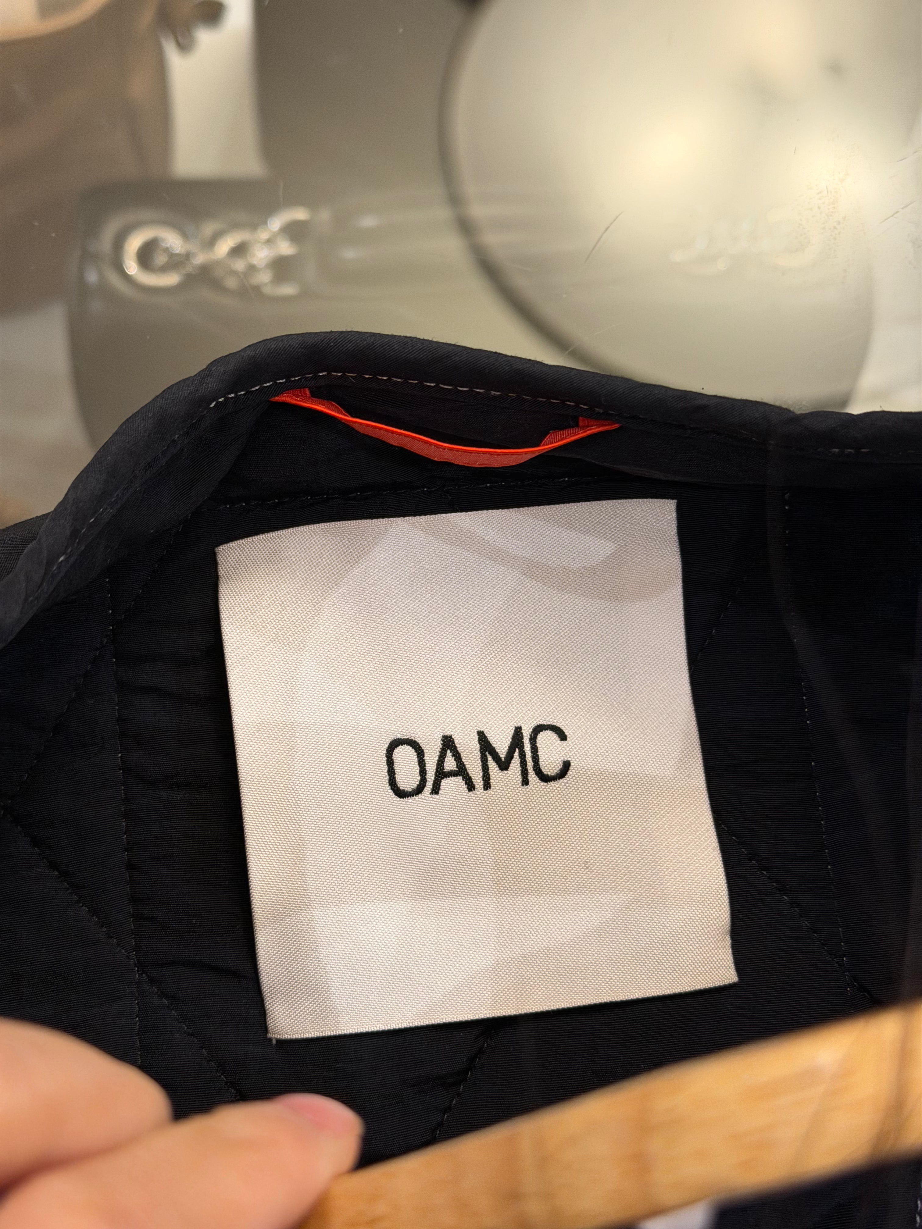 OAMC Quilted Combat LinerJacket - Black
