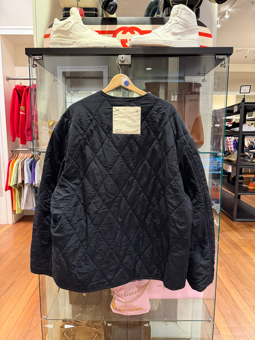 OAMC Quilted Combat LinerJacket - Black