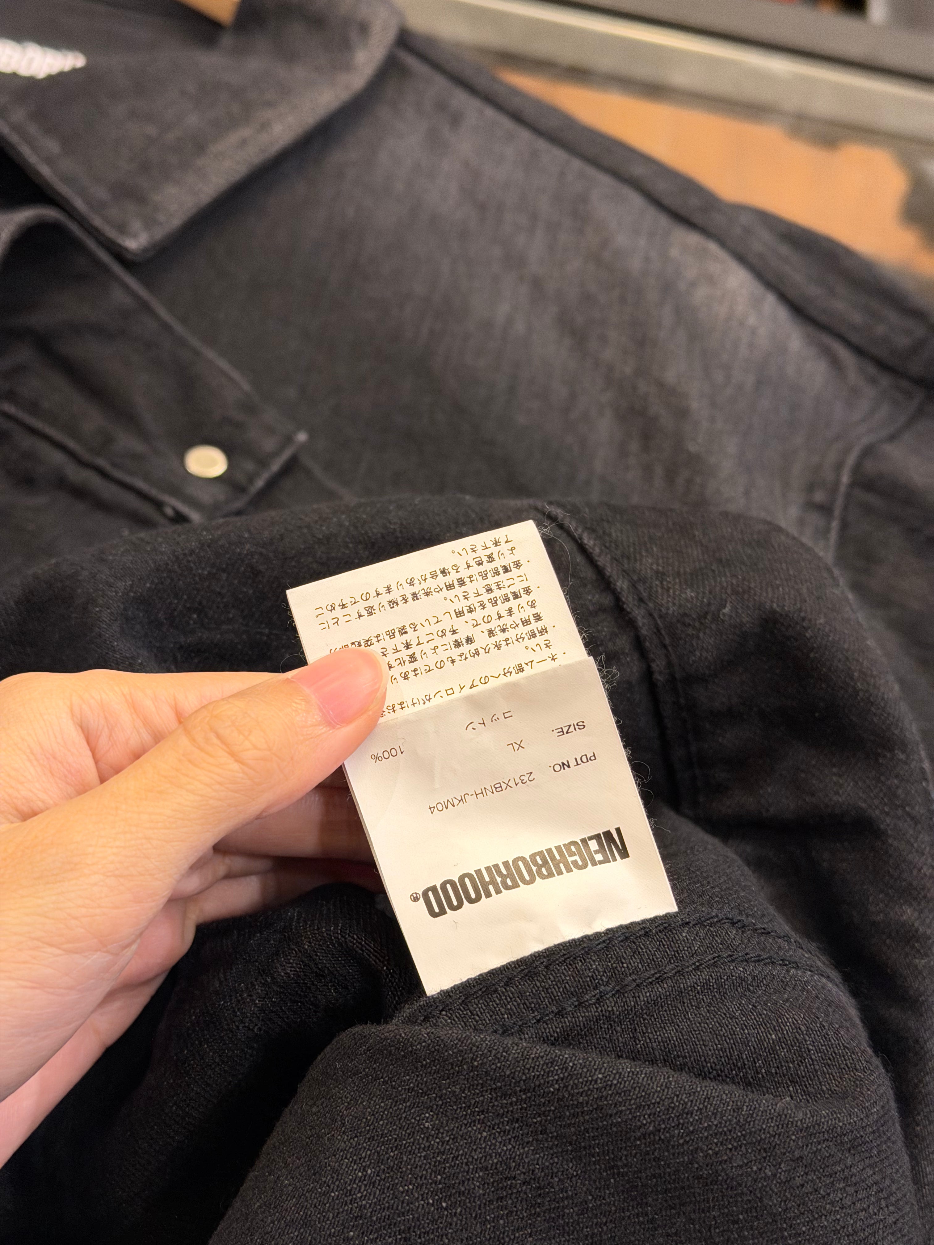 Neighborhood BI Type-2 Denim Jacket - Black
