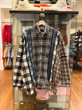 Rebuild by Needles 7 Cuts Zipped Shirt - Flannel