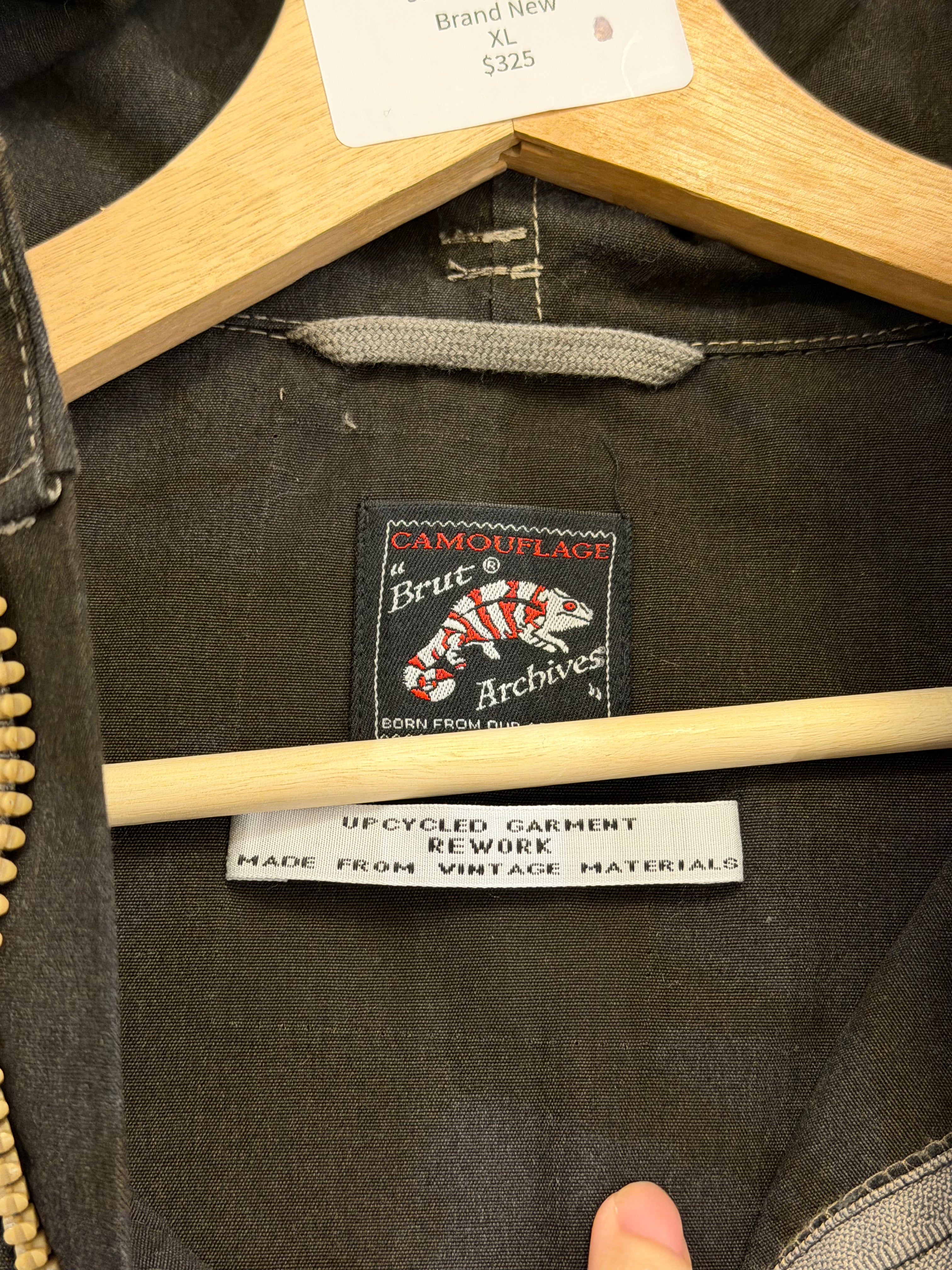 Brut Archives Utility Work Jacket - Black