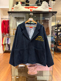 Kenzo Drawn Varsity Embroidered Workwear Jacket - Midnight Blue