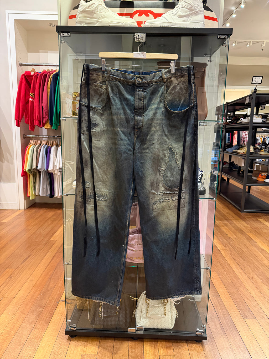 Ann Demeulemeester Distressed Jeans