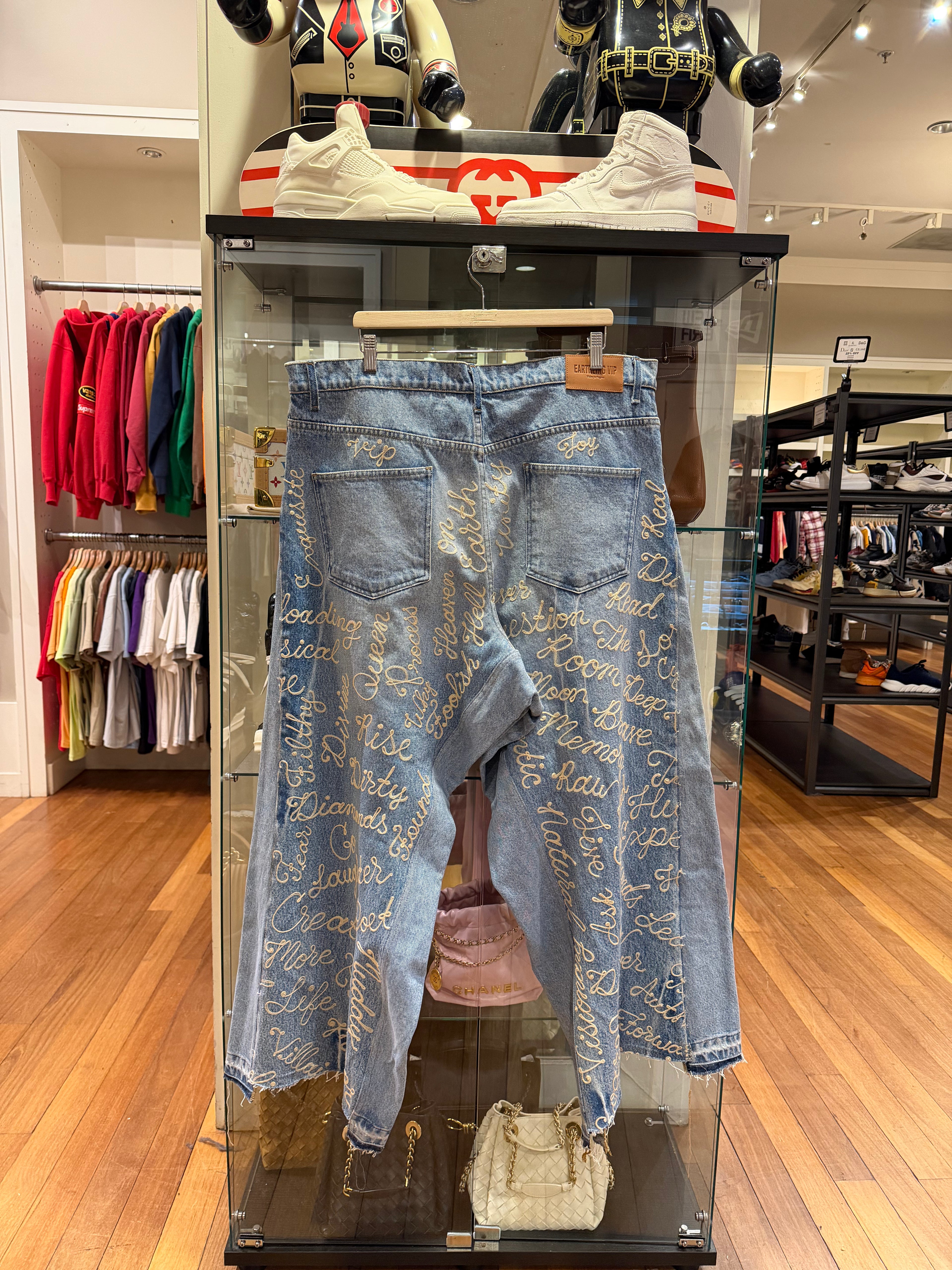 Earthling VIP Stitchwork Denim Jeans