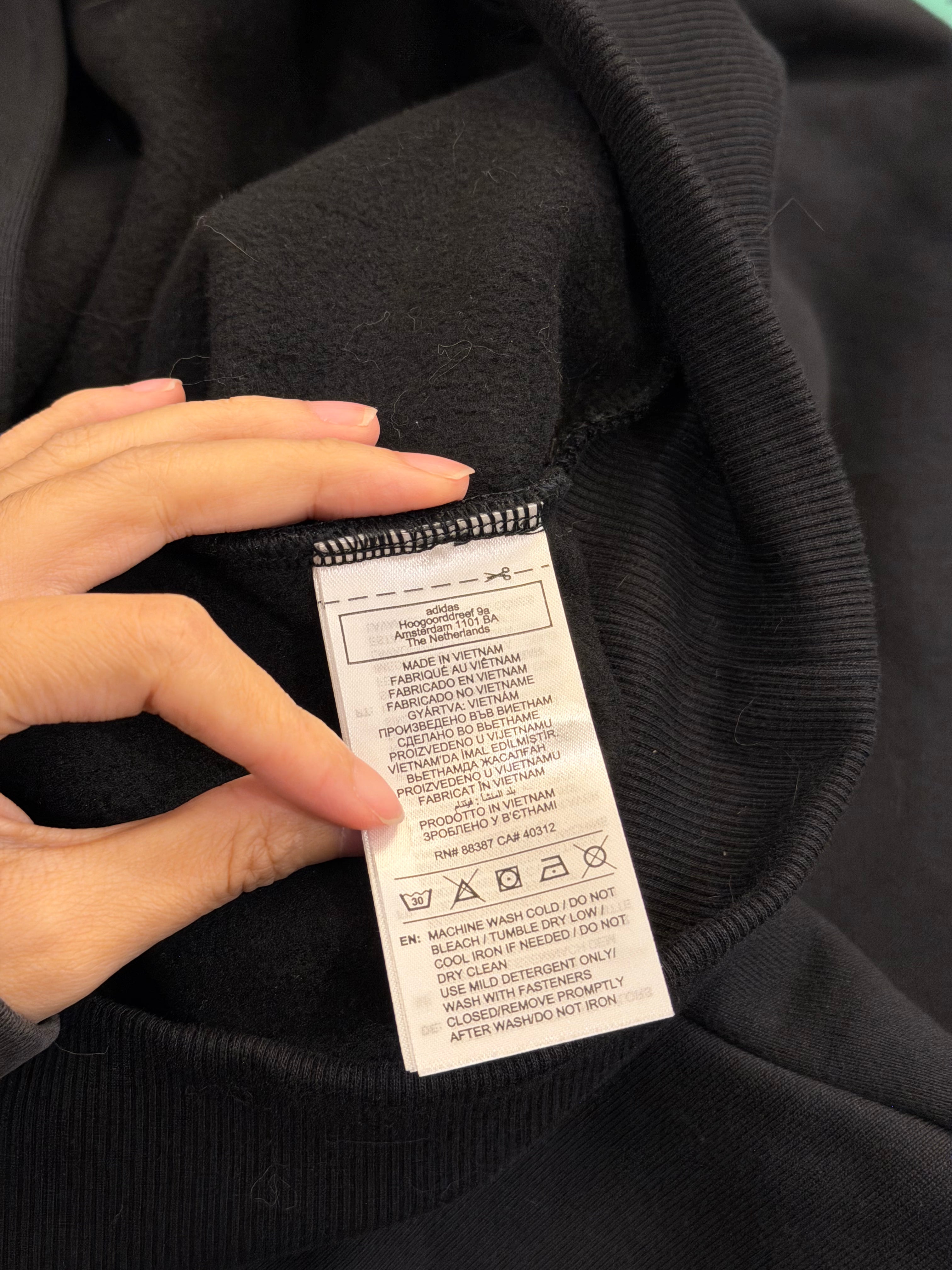 Adidas x Willy ChavarriaCompton Cowboys Zip UpHoodie - Black