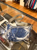 Diesel 1DR-Pod Crossbody Bag- Blue/White Wash