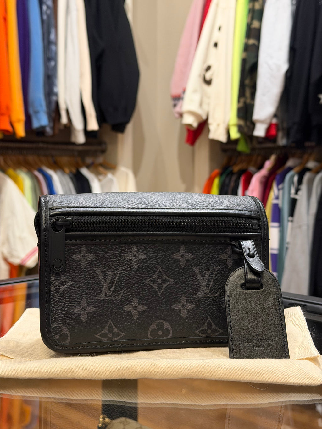 Louis Vuitton Bosphore Wearable Wallet - Black Monogram