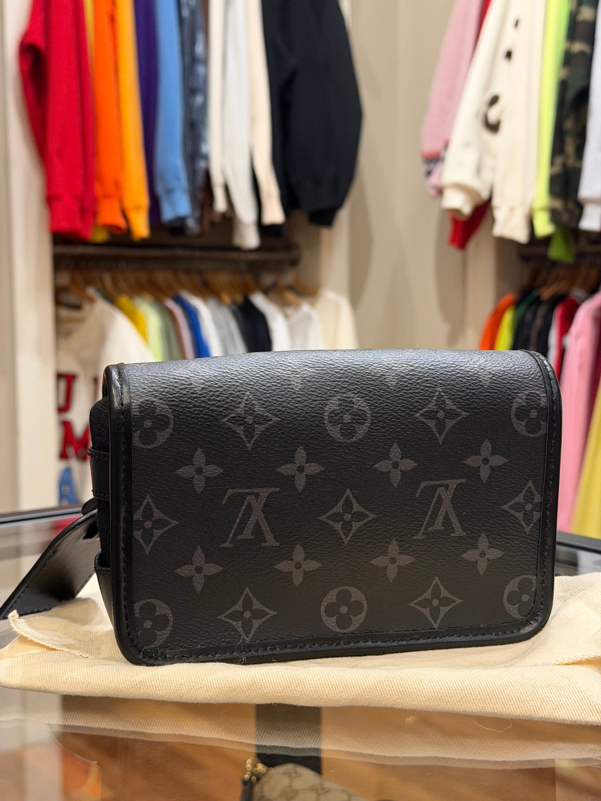Louis Vuitton Bosphore Wearable Wallet - Black Monogram