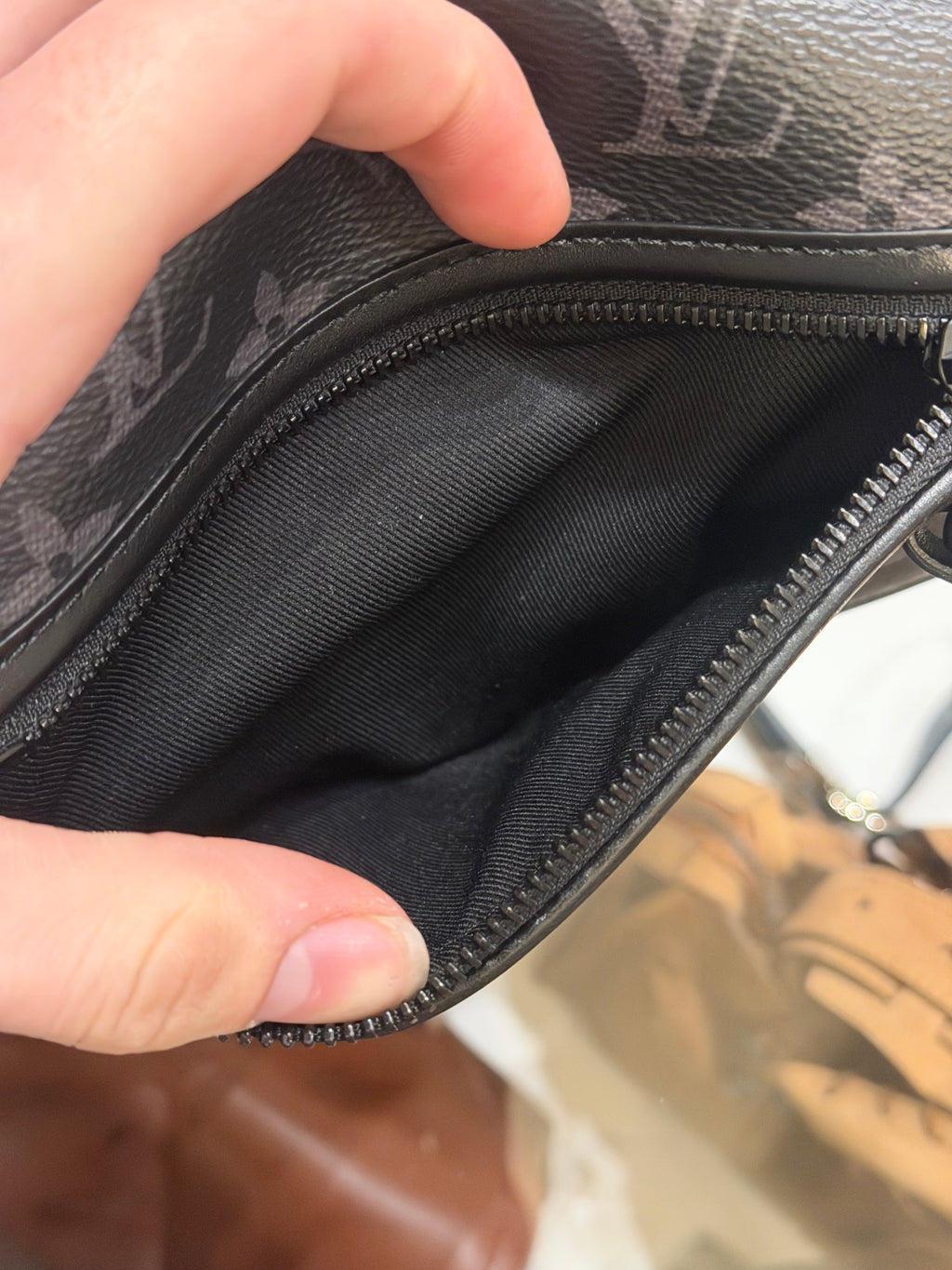 Louis Vuitton Bosphore Wearable Wallet - Black Monogram