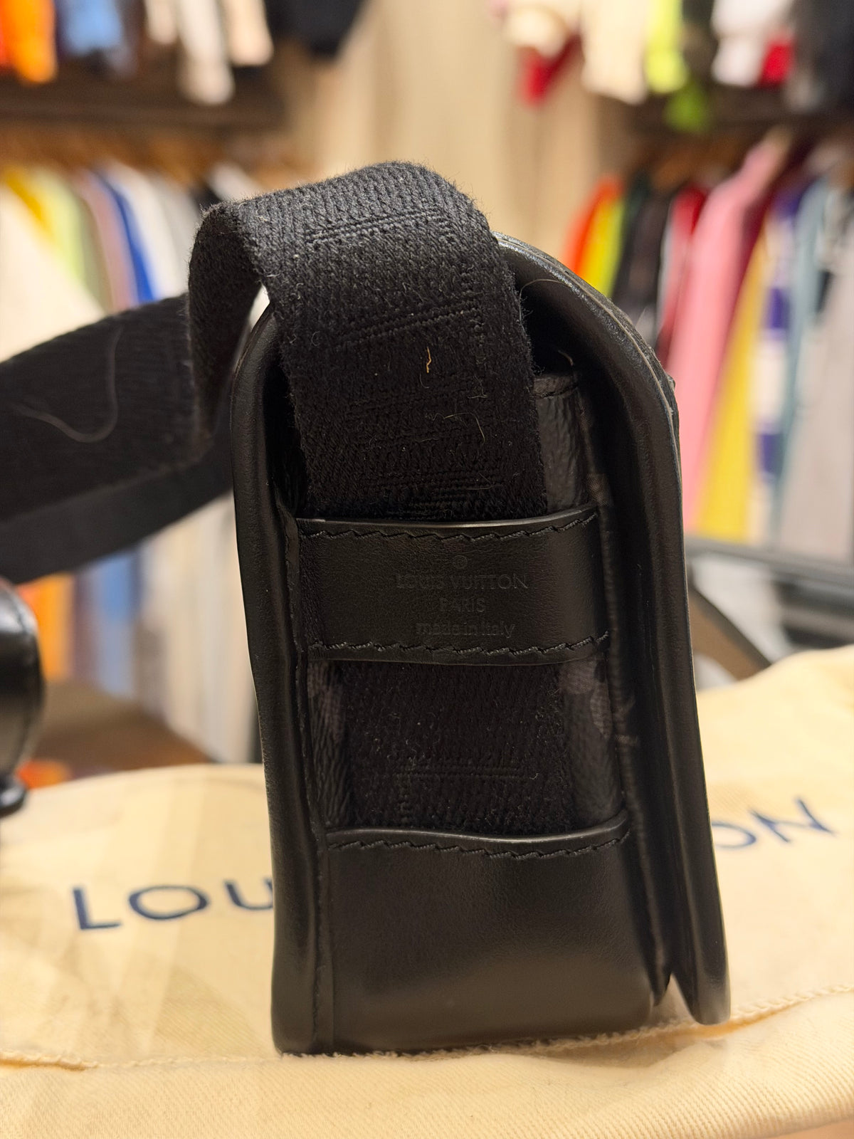 Louis Vuitton Bosphore Wearable Wallet - Black Monogram