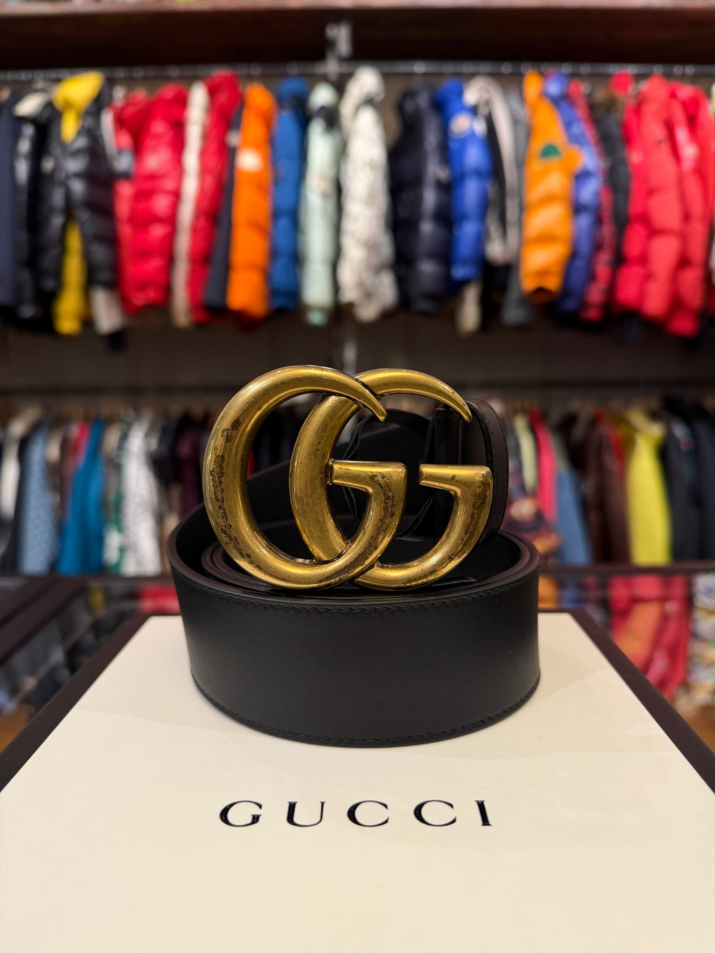 Gucci GG Marmont Wide Belt