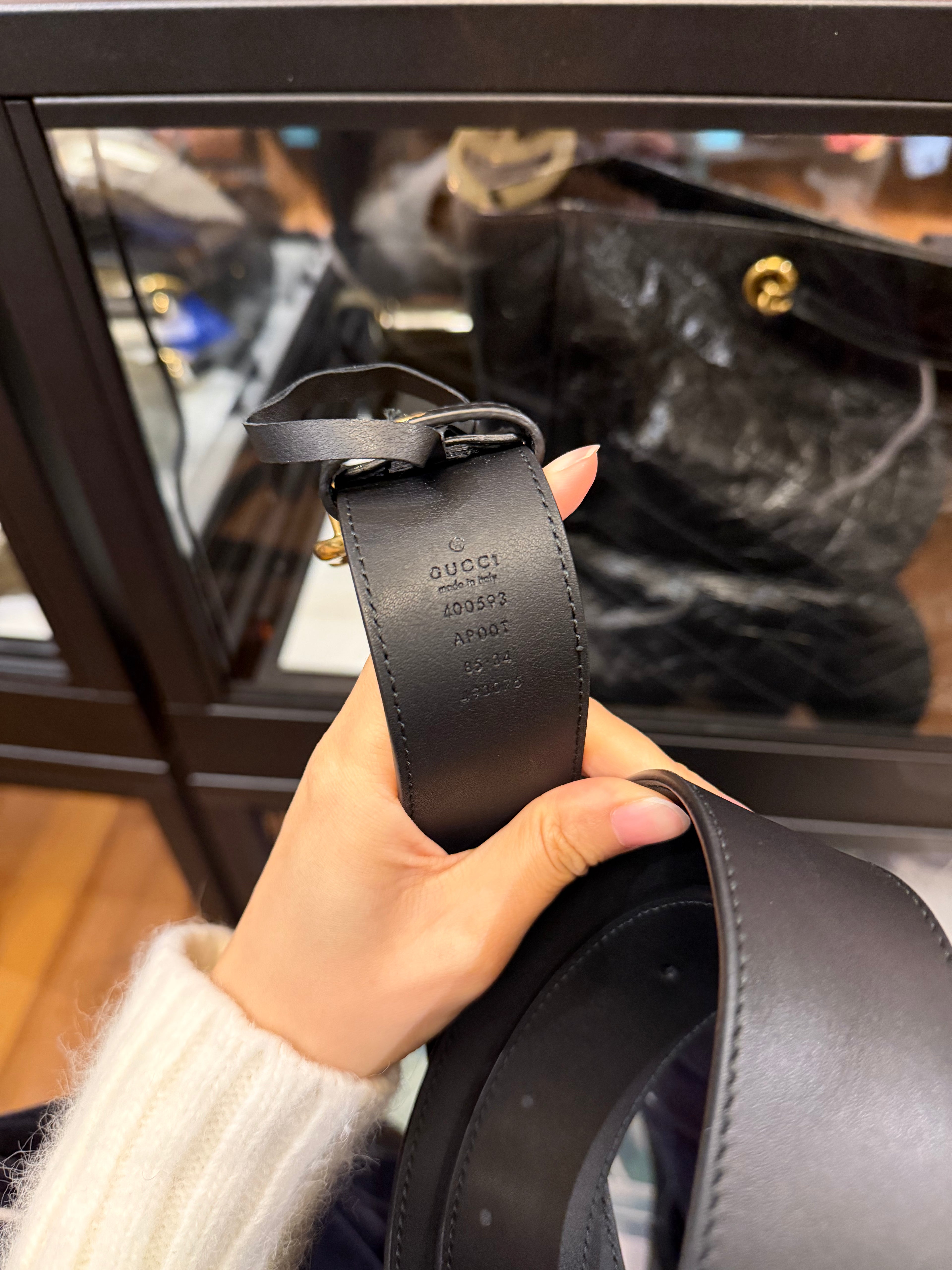 Gucci GG Marmont Wide Belt