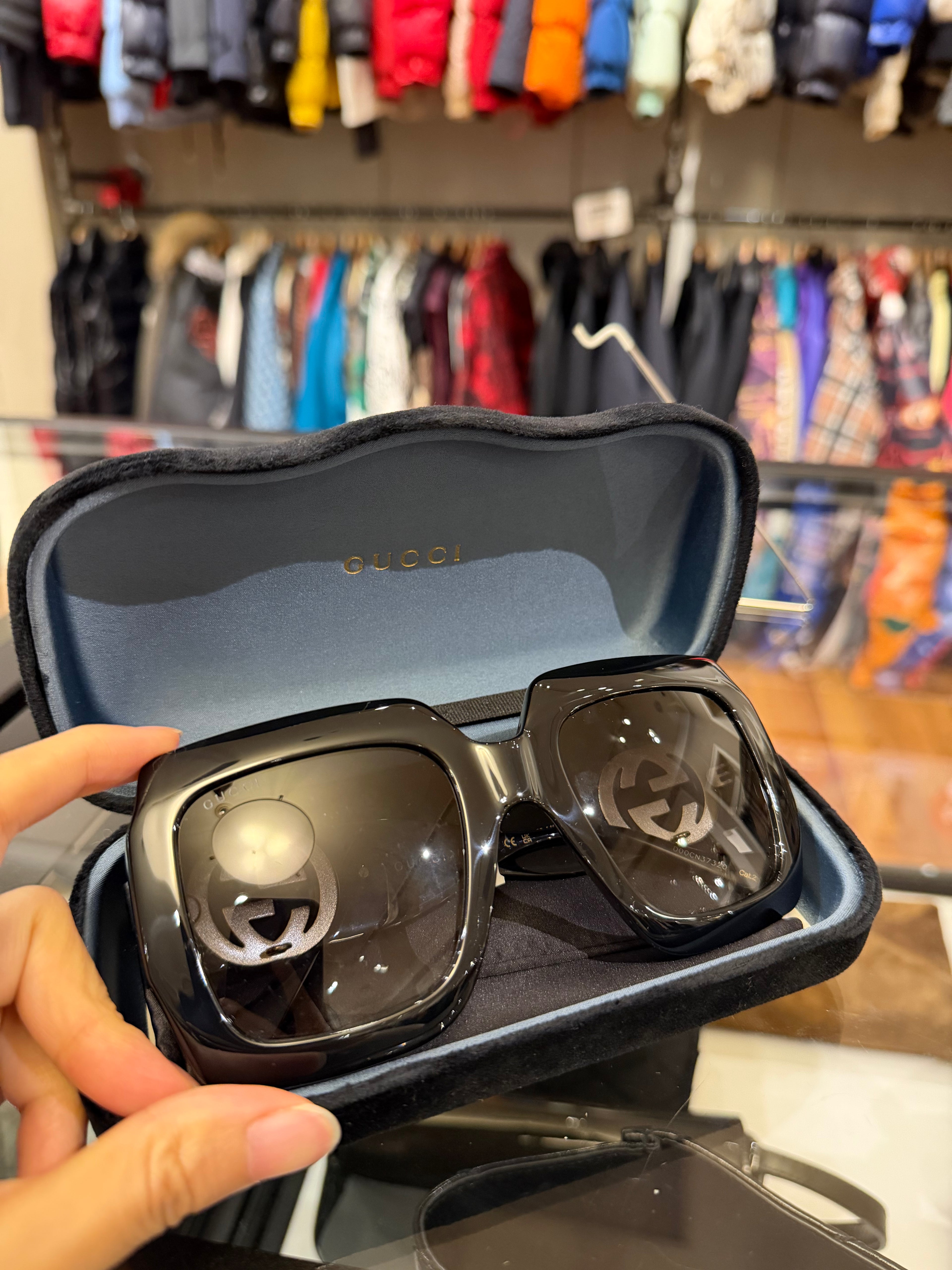 Gucci GG1022S Oversized Square Glasses